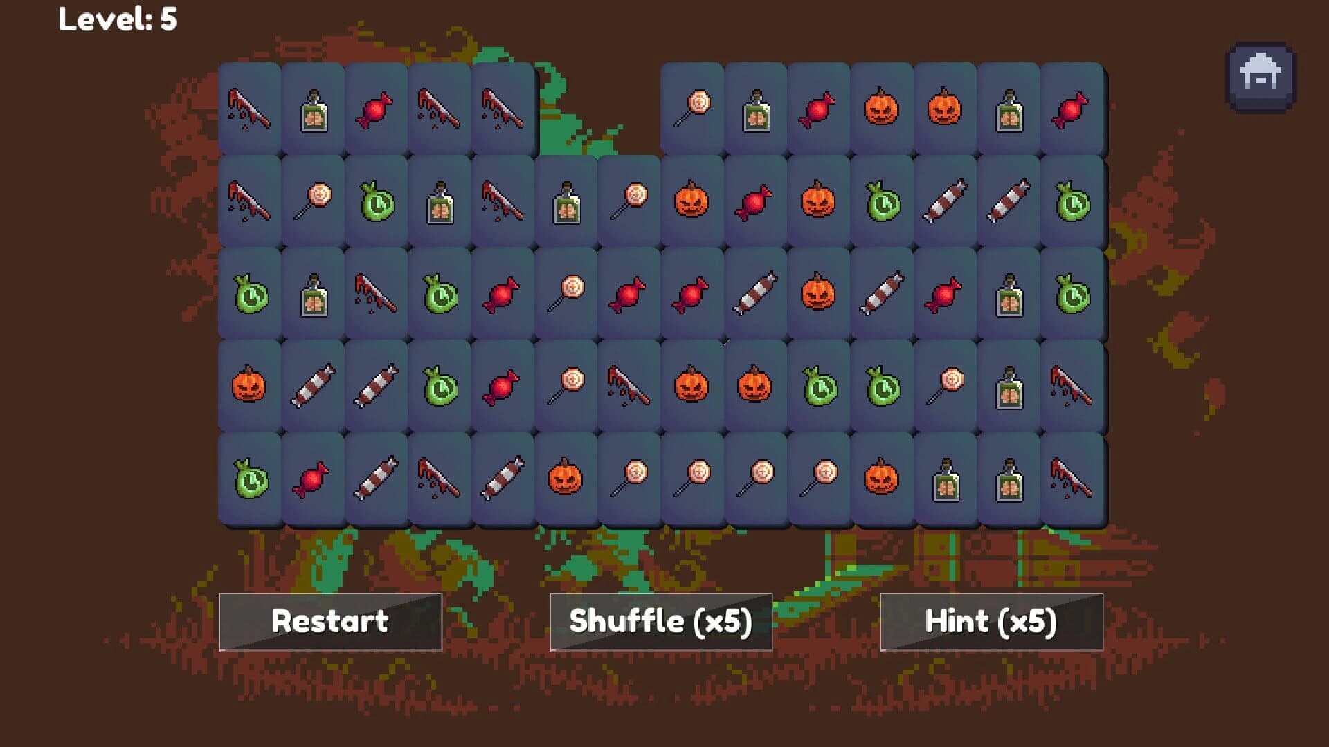 Spooky Mahjong screenshot 4