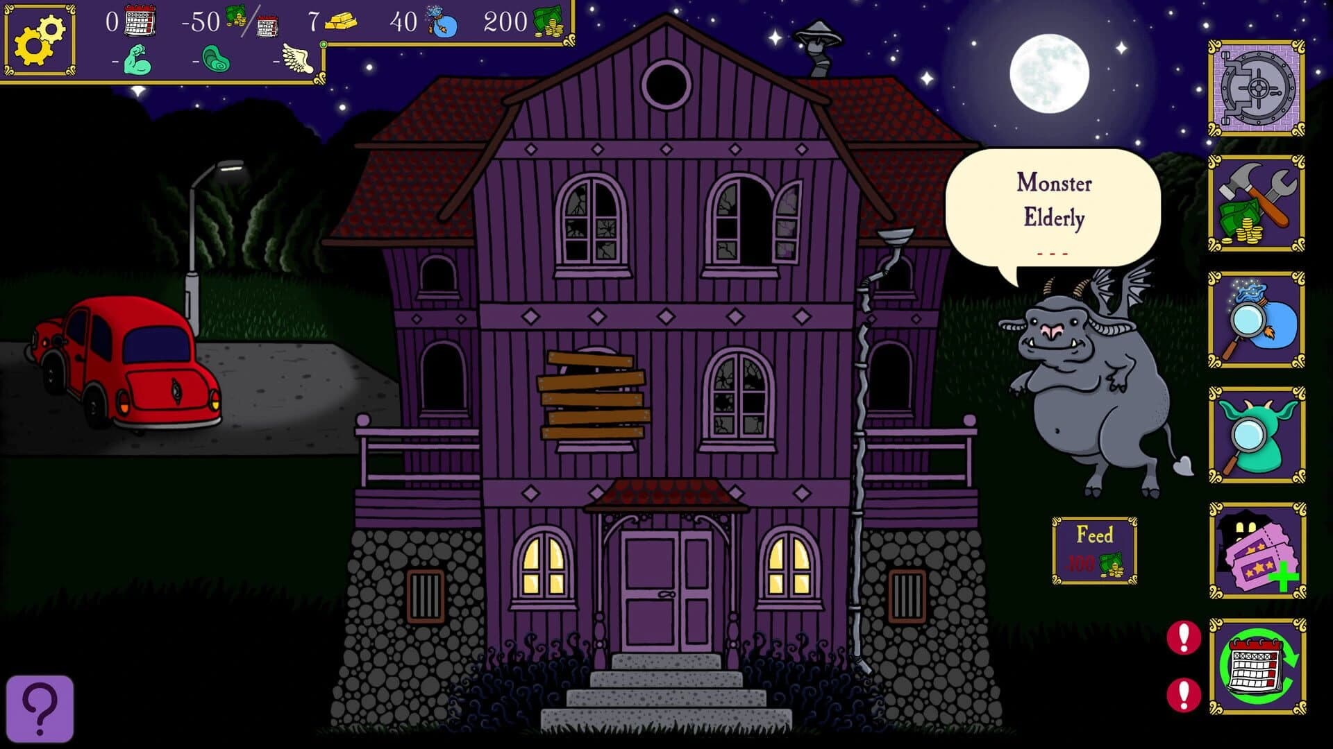 Spooky Mansion Manager screenshot 2