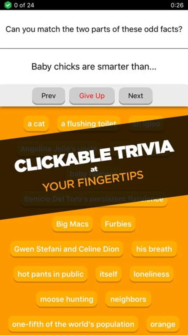 Sporcle screenshot 3