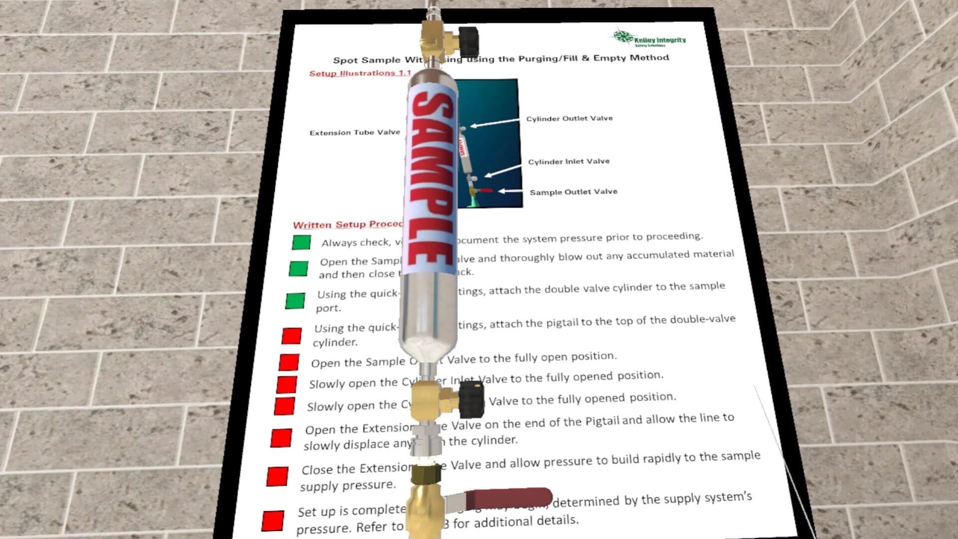 Spot Sample Witness Simulator screenshot 3