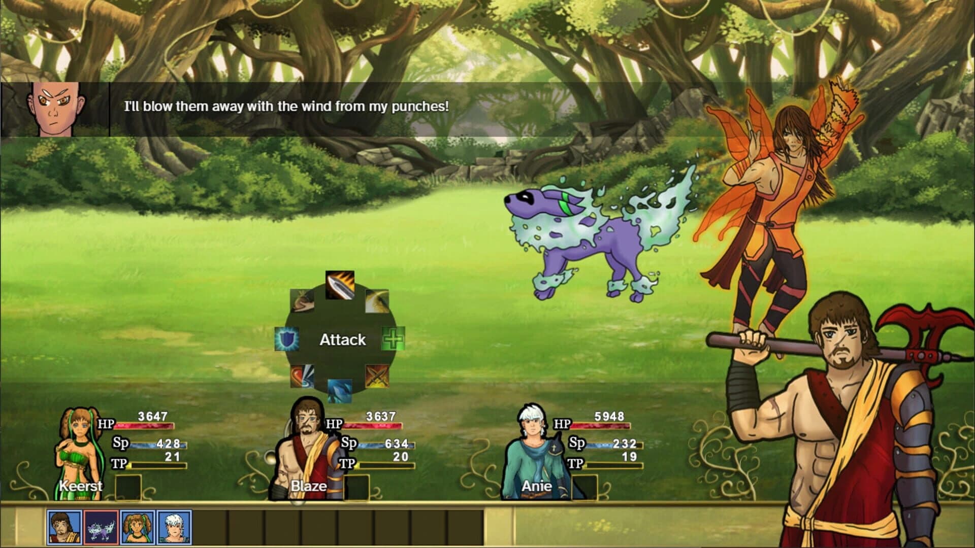 Spriters, Hopes Blooming Dawn screenshot 5