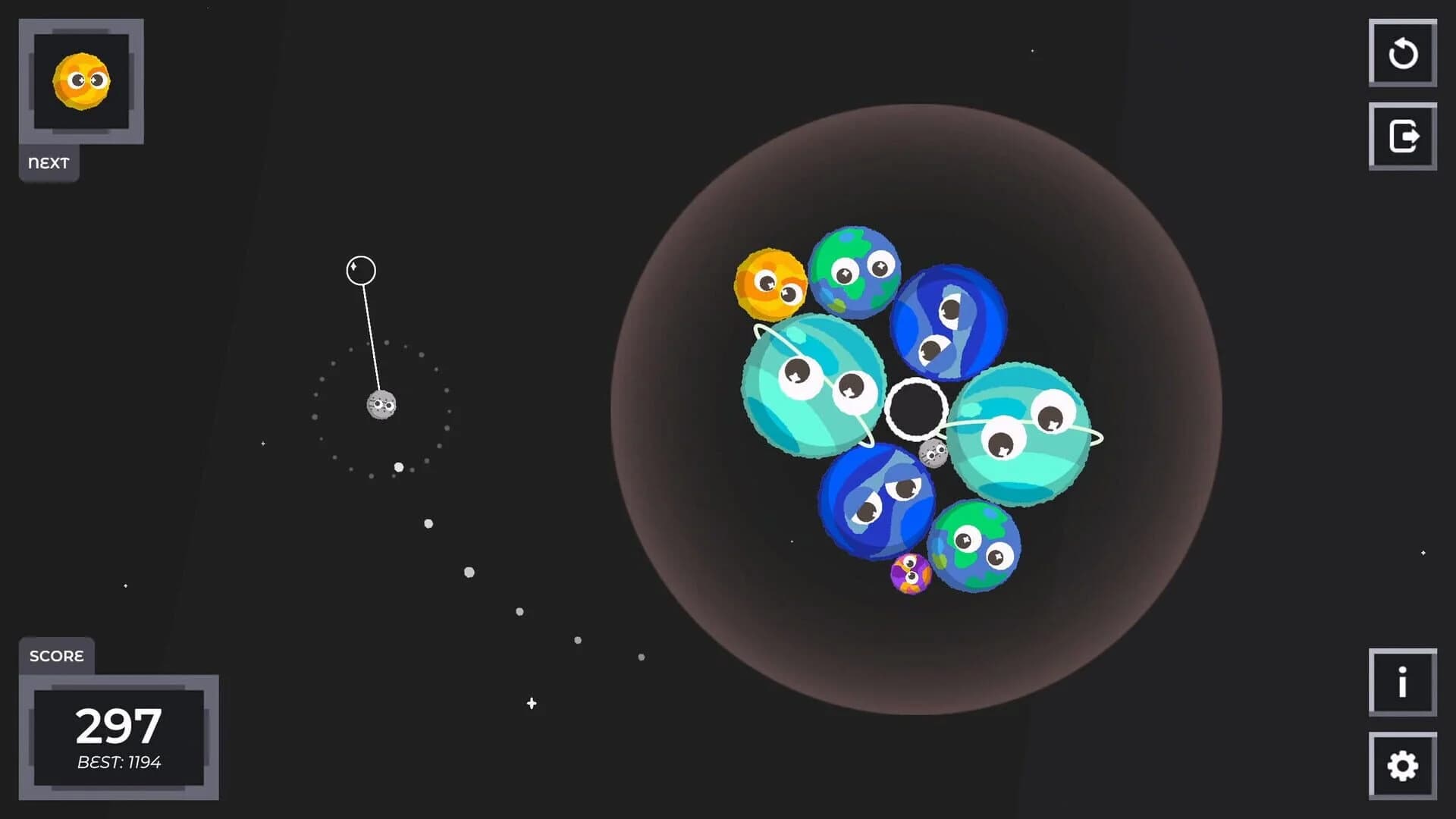 Sputnika Game screenshot 1