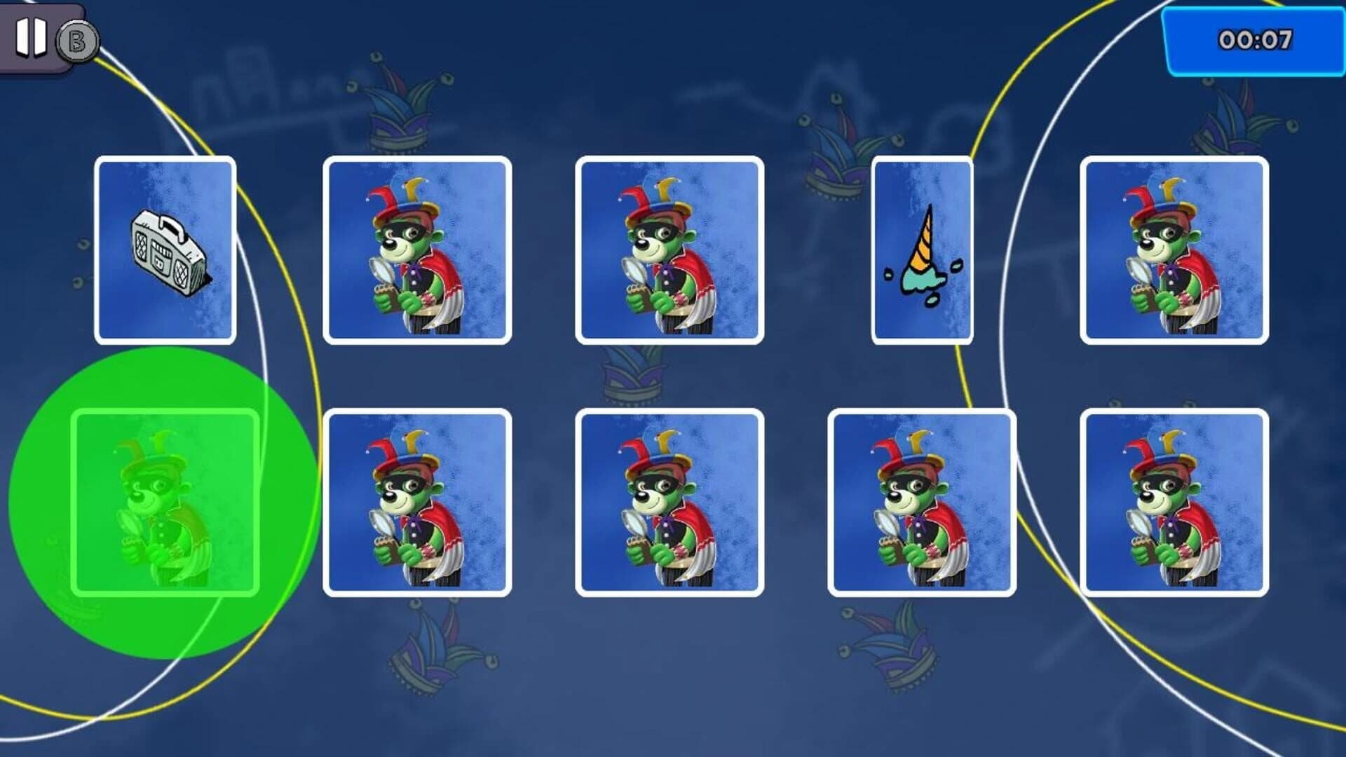 Spy Guy Memory: Circus screenshot 1