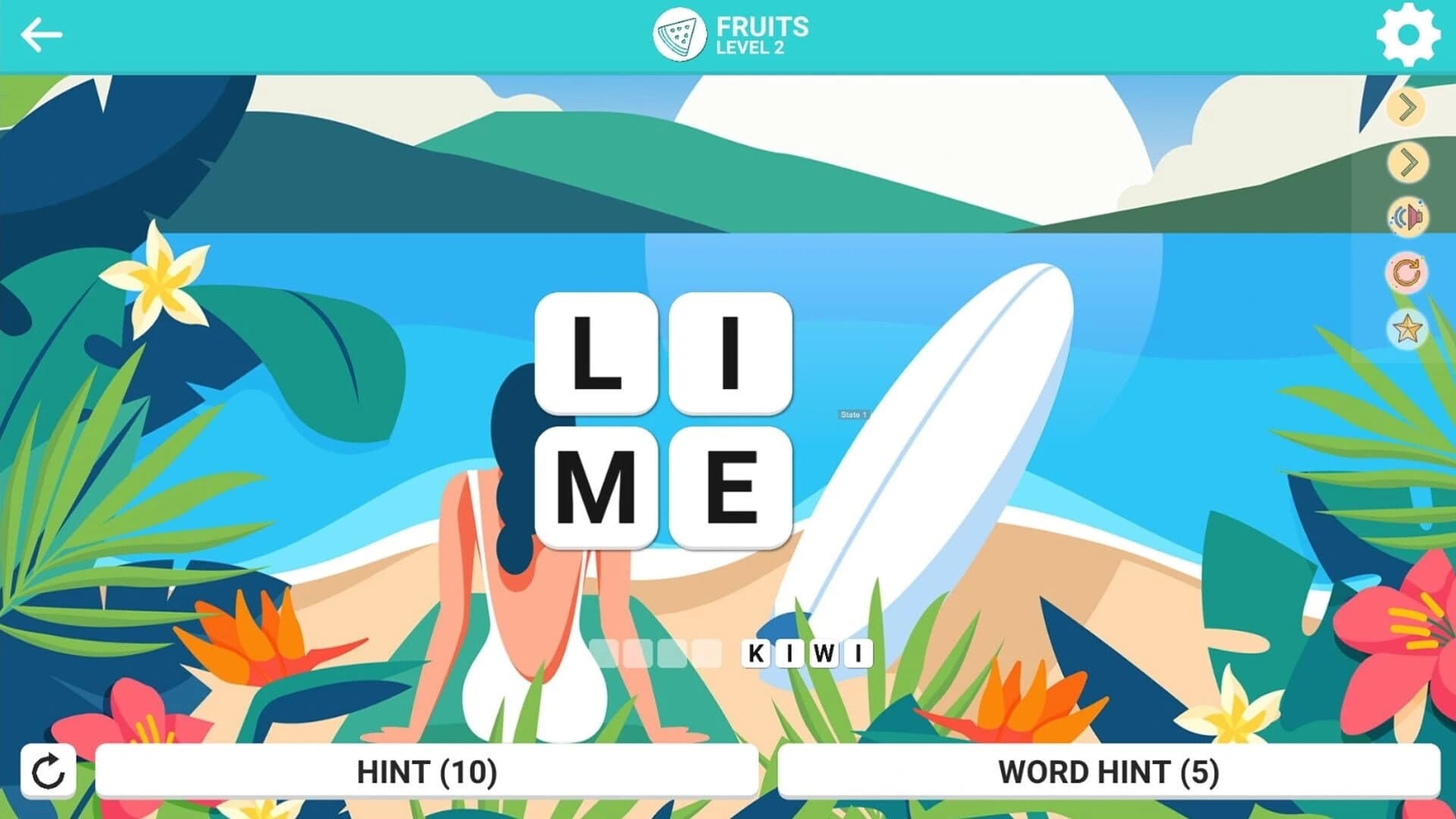 Square Word: Summer Edition screenshot 2