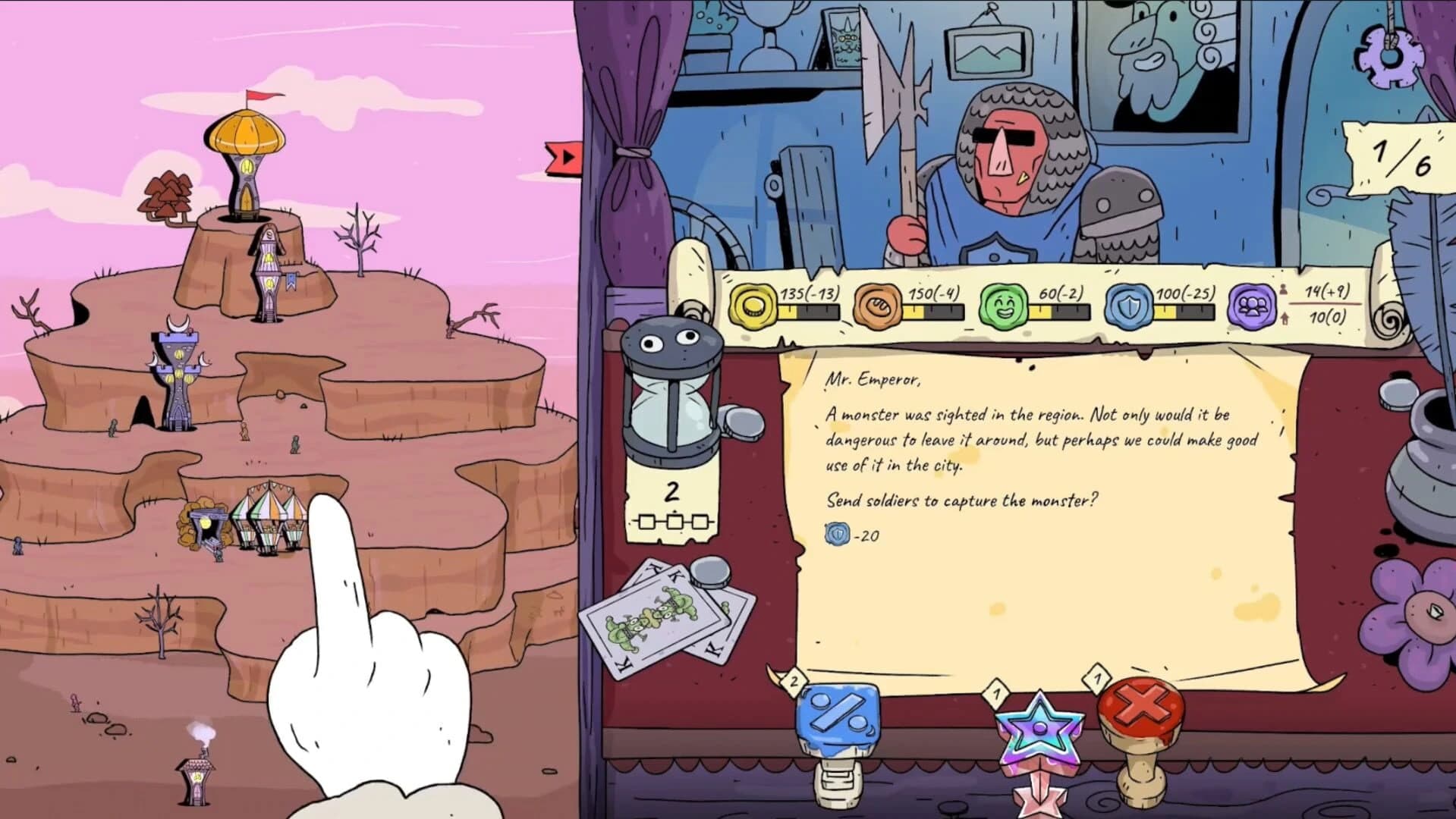 Stamperor! The Jester's Decree screenshot 2