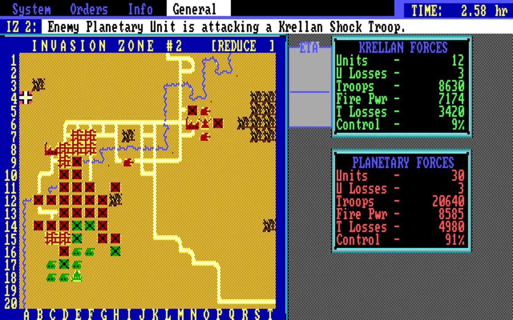 Star Fleet II: Krellan Commander screenshot 5