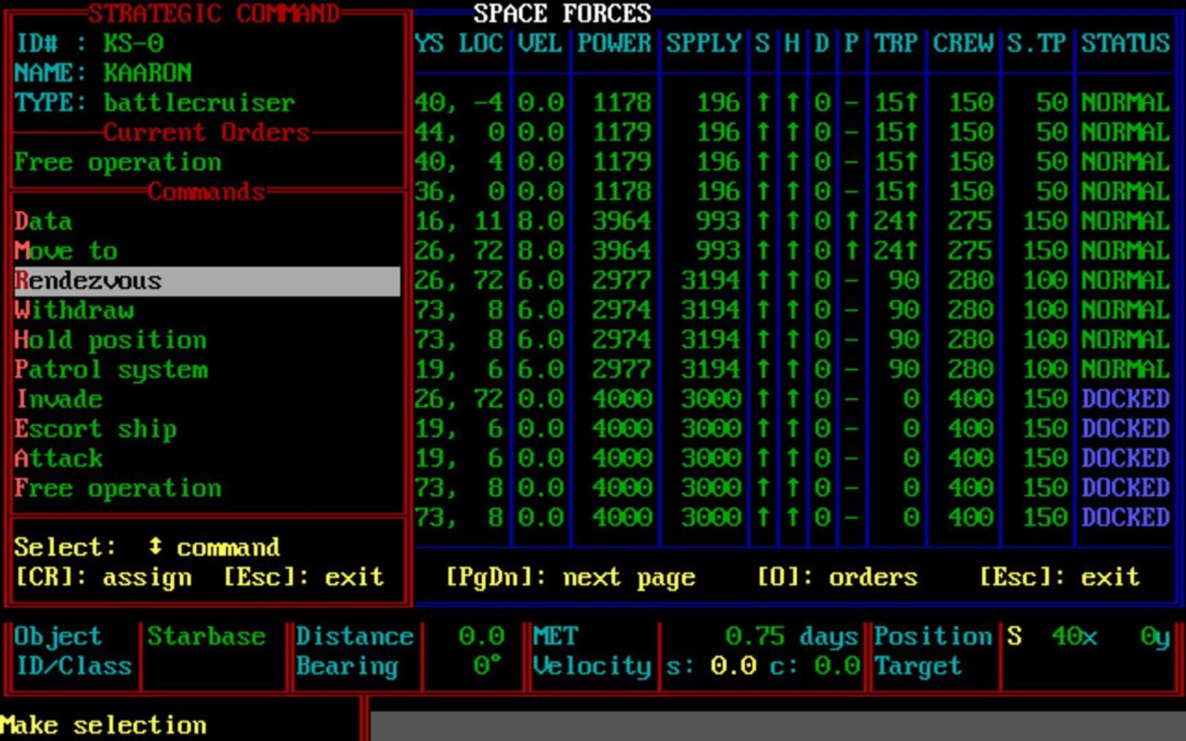 Star Fleet II: Krellan Commander screenshot 2