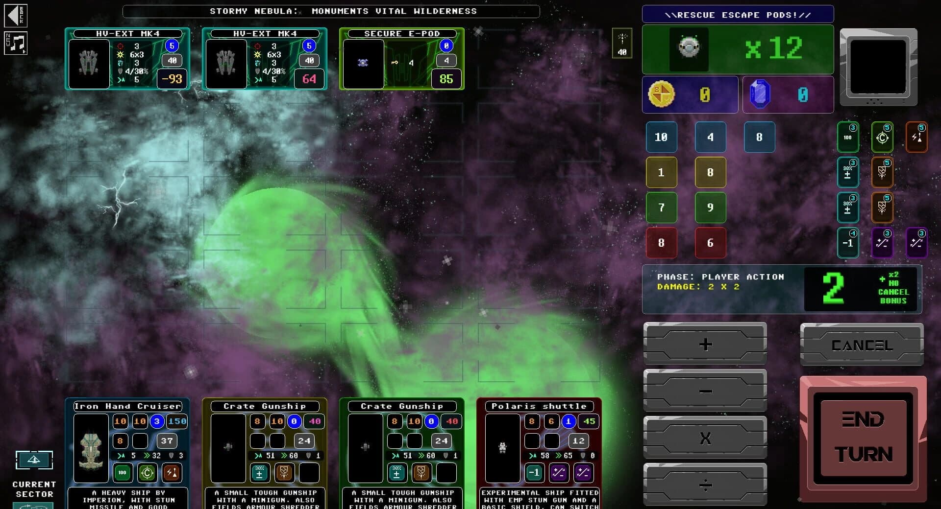 Star Math: Interstellar Rogue 2 screenshot 1