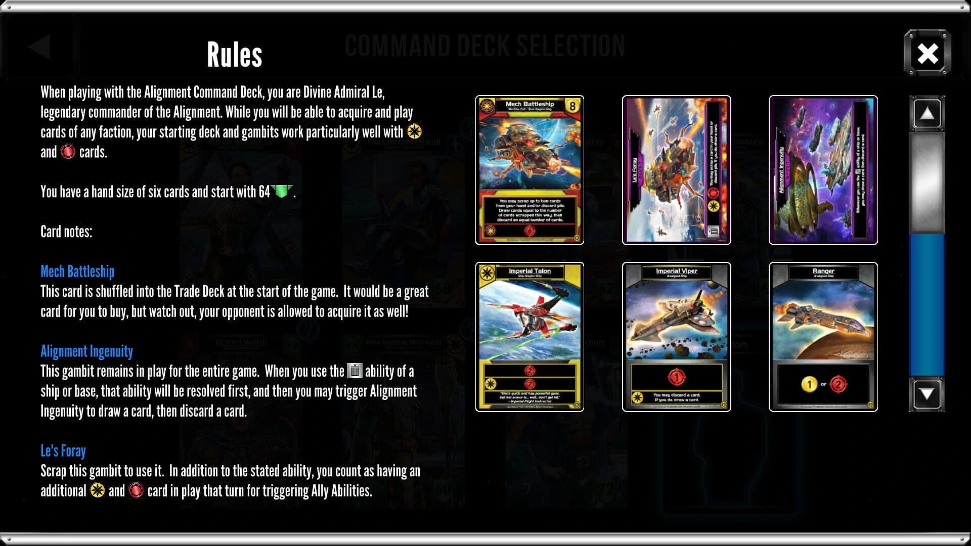 Star Realms: Command Decks screenshot 2