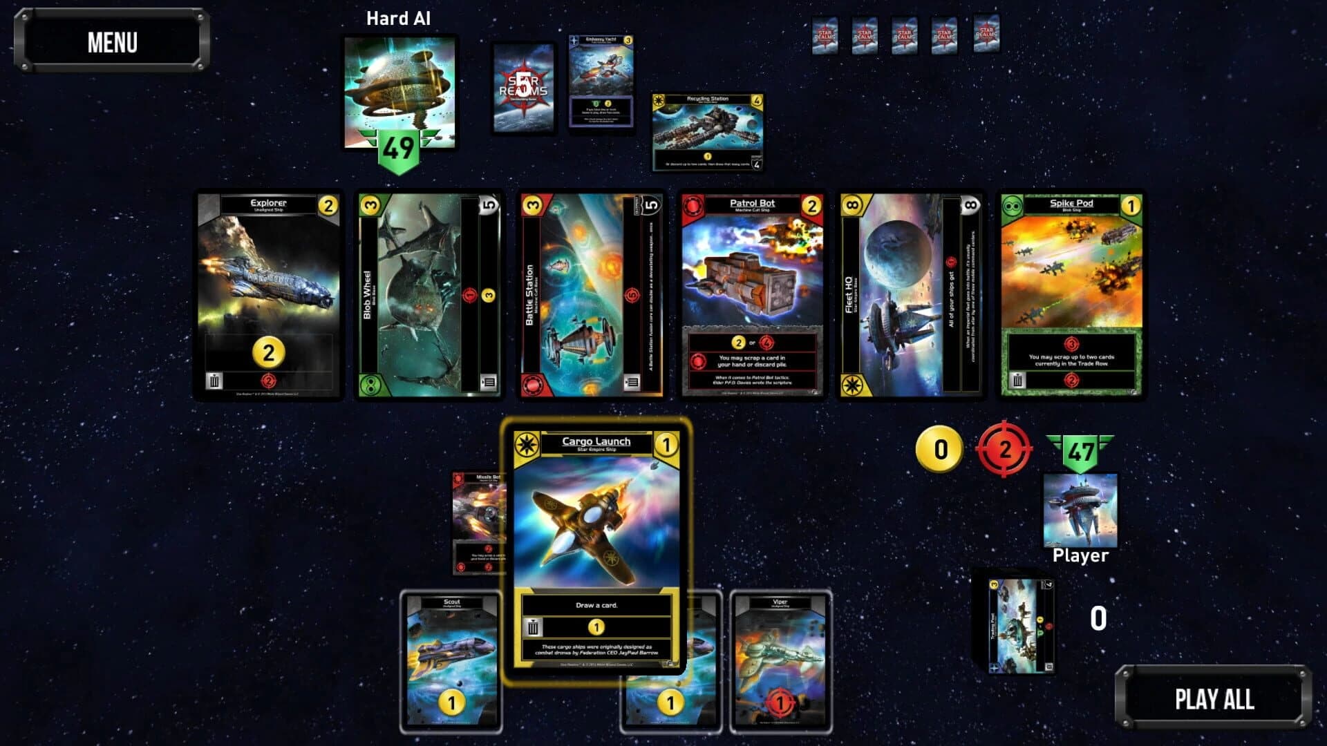 Star Realms: Fleets and Fortresses screenshot 1