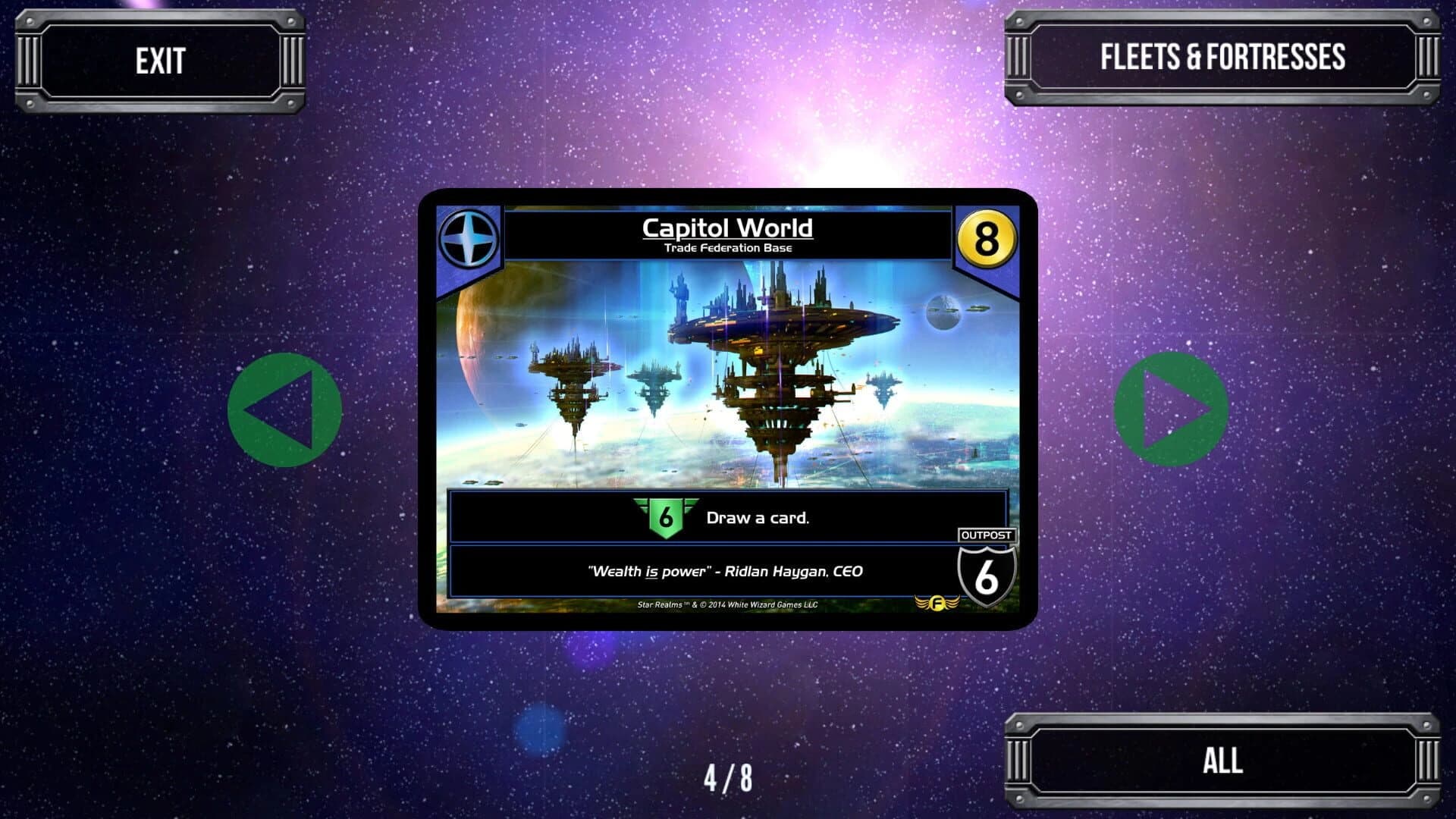 Star Realms: Fleets and Fortresses screenshot 3