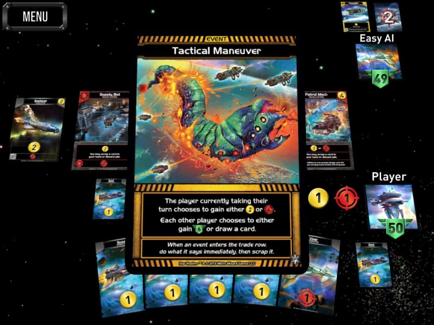 Star Realms: Frontiers Events screenshot 2