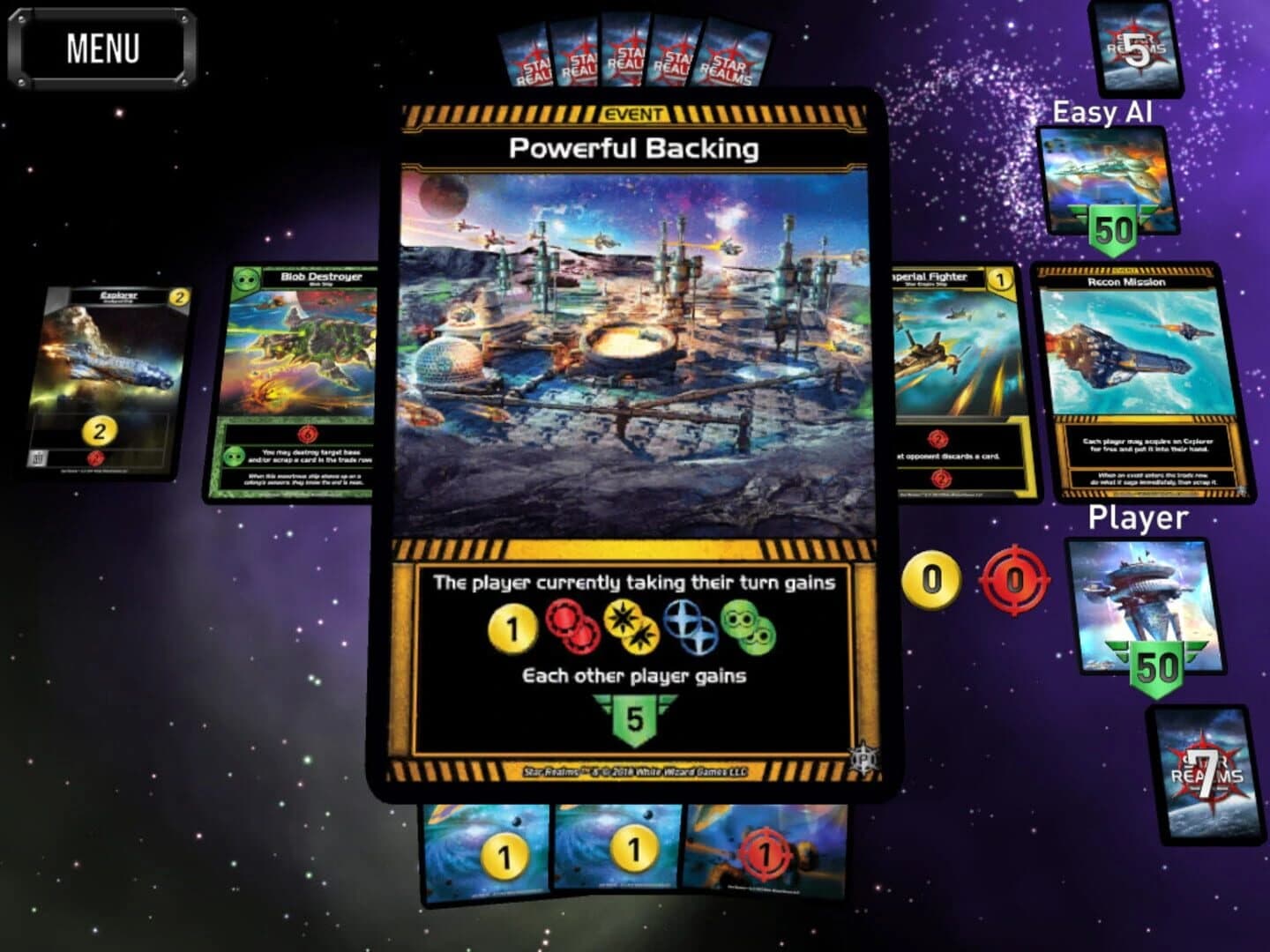 Star Realms: Frontiers Events screenshot 3