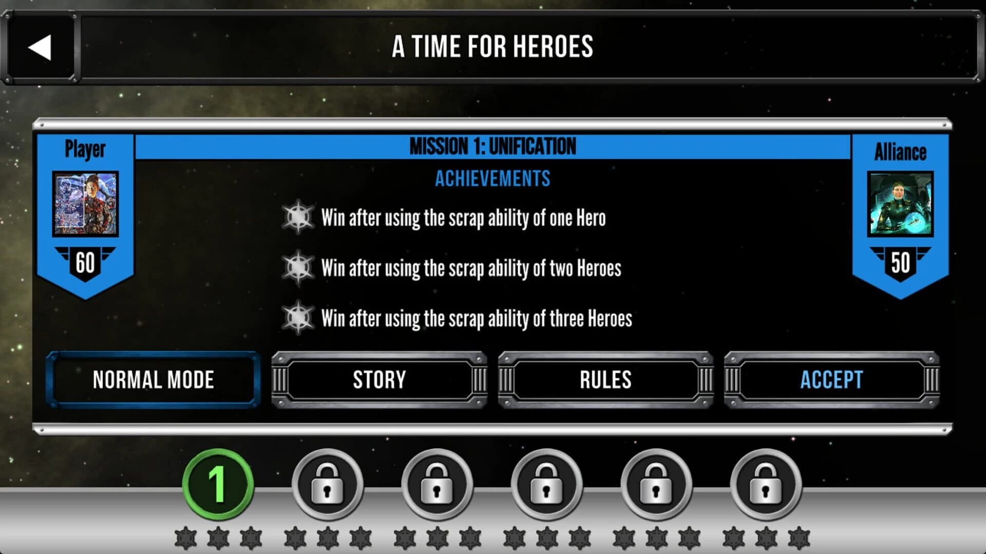 Star Realms: United - Heroes screenshot 1