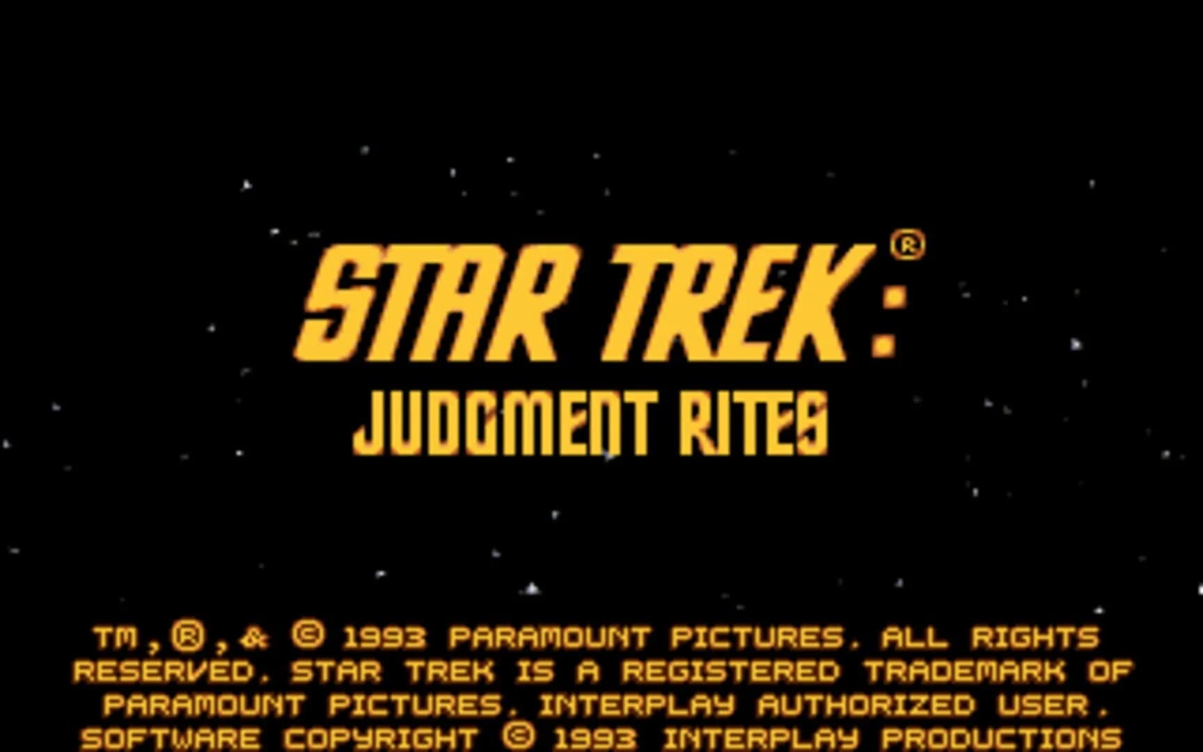 Star Trek: Judgment Rites screenshot 3