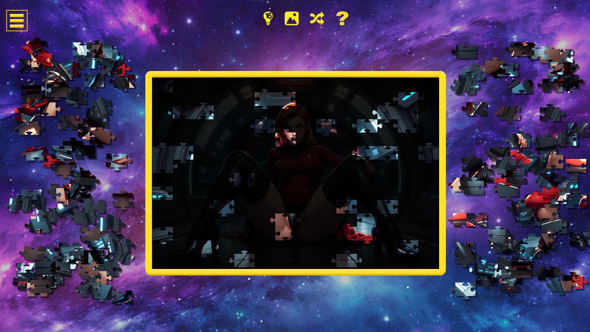 Star Voyagers: Hentai Jigsaw screenshot 2