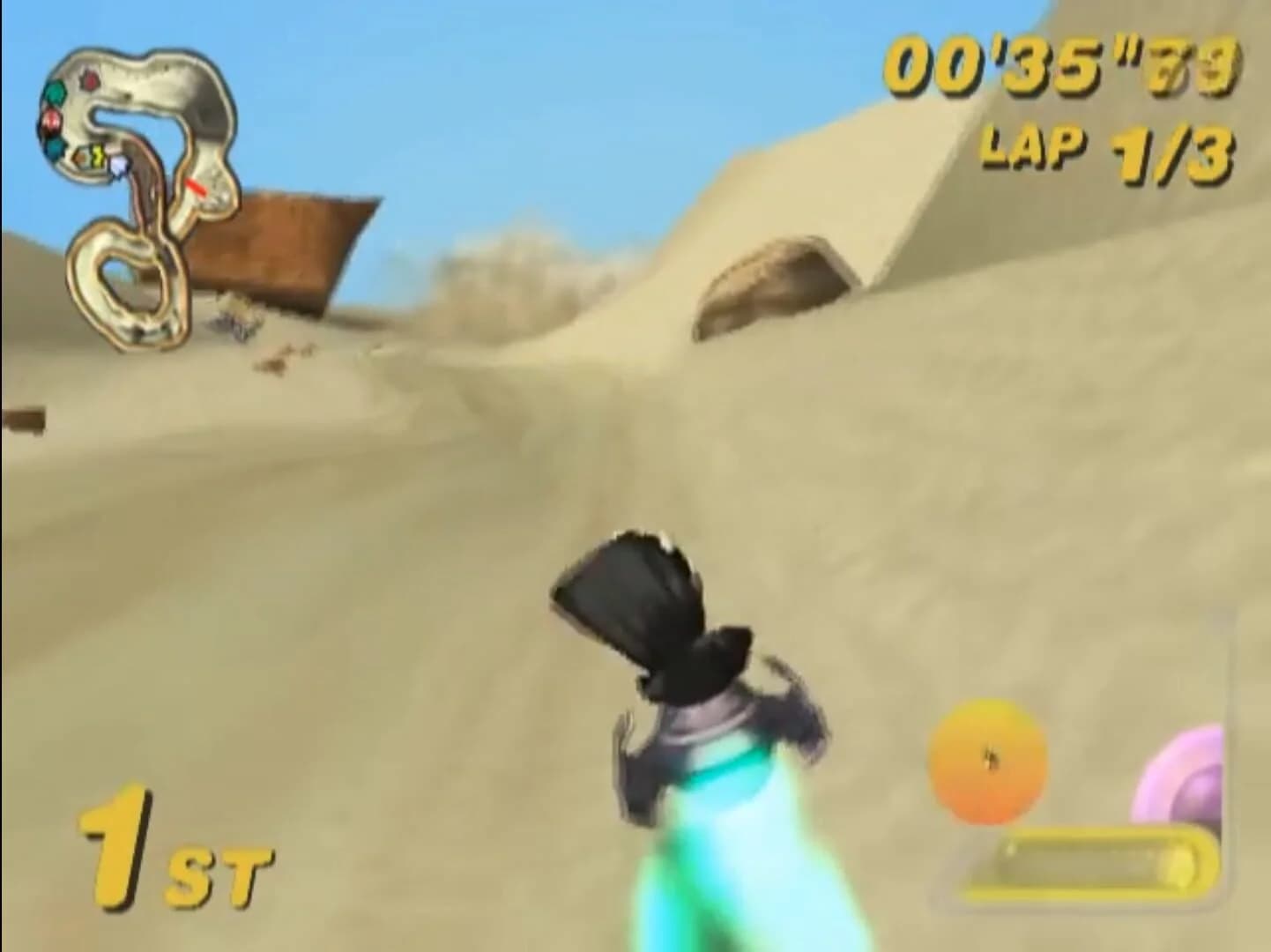 Star Wars: Super Bombad Racing screenshot 1