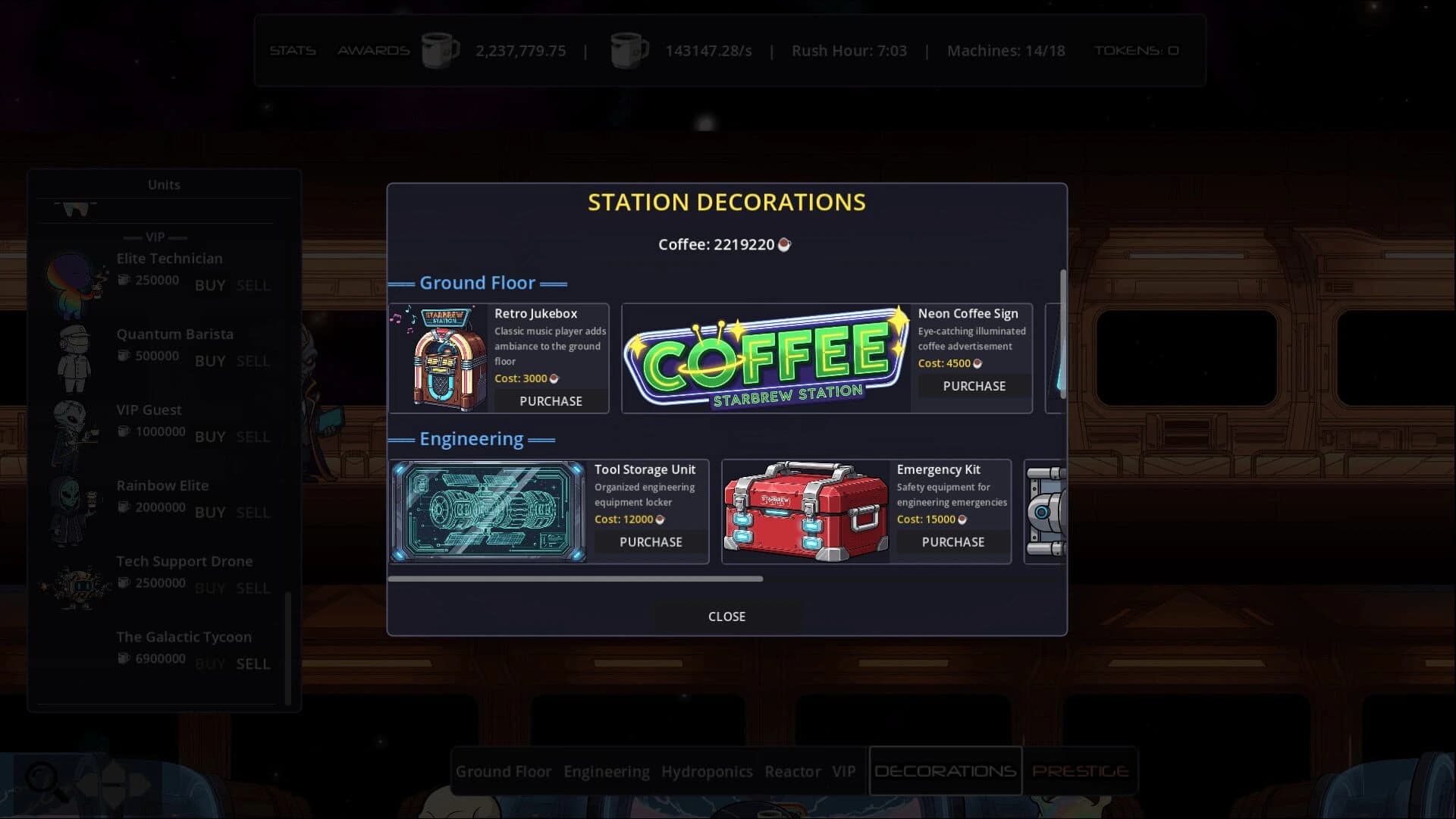 Starbrew Station screenshot 2