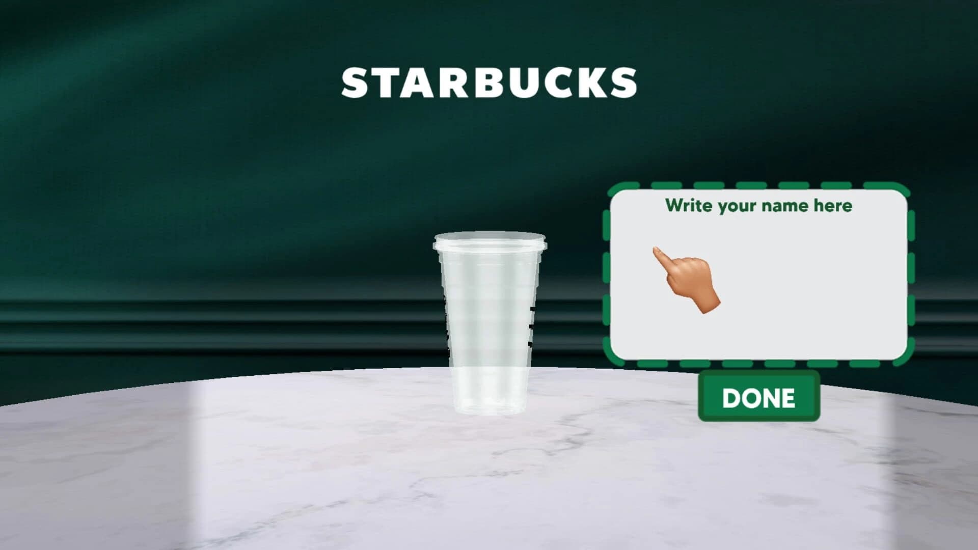 Starbucks screenshot 1