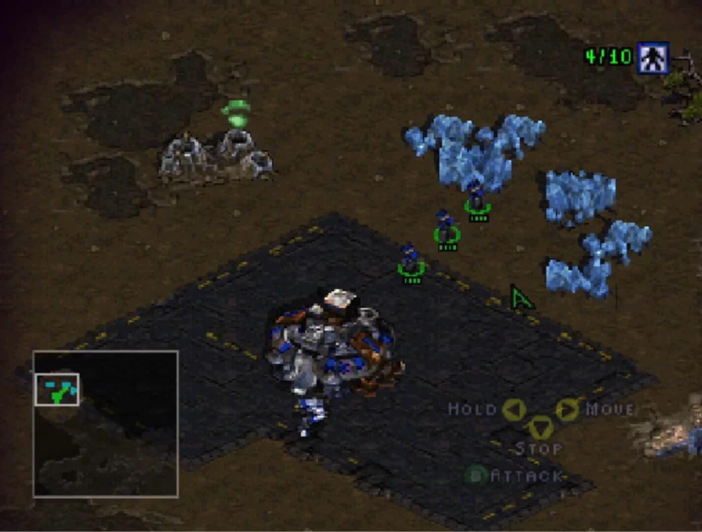 StarCraft 64 screenshot 1