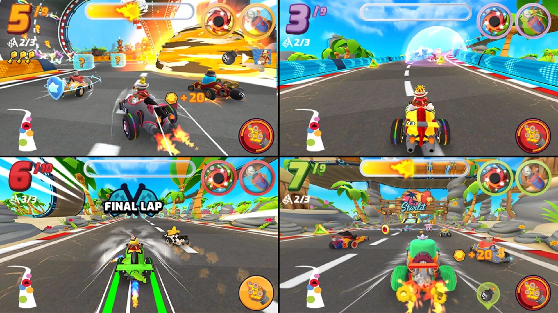 Starlit Kart Racing screenshot 1