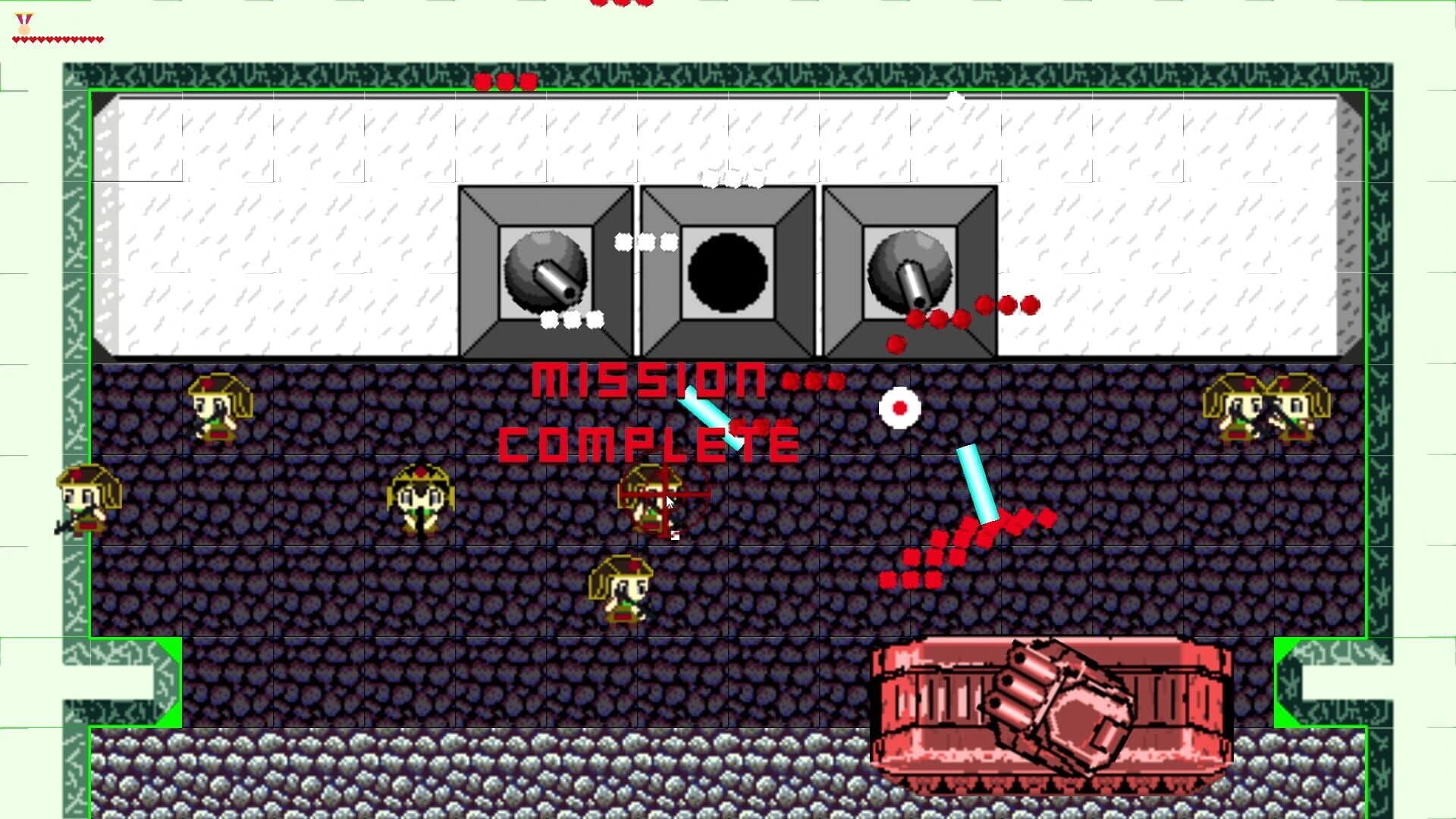 Starry Moon Island: Tank Advance MP09 screenshot 2