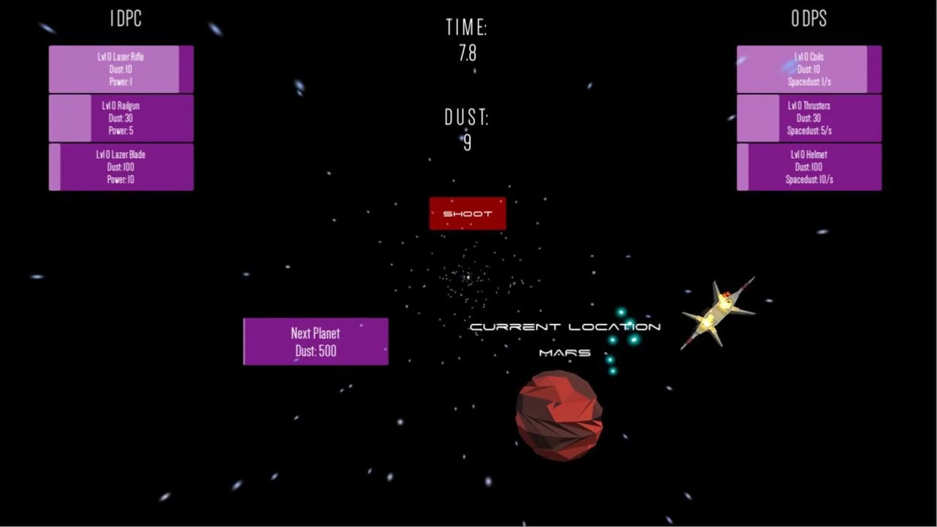 Starship Clicker screenshot 2