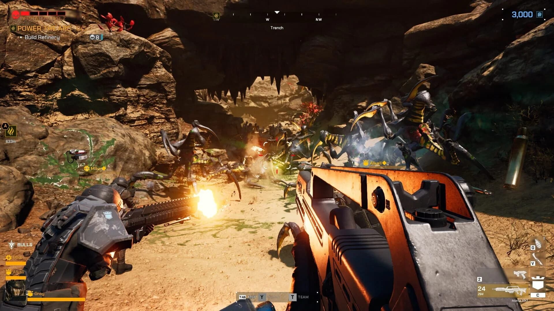 Starship Troopers: Extermination screenshot 1