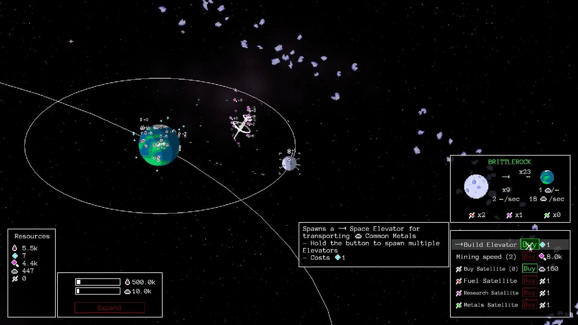 Starvester screenshot 1