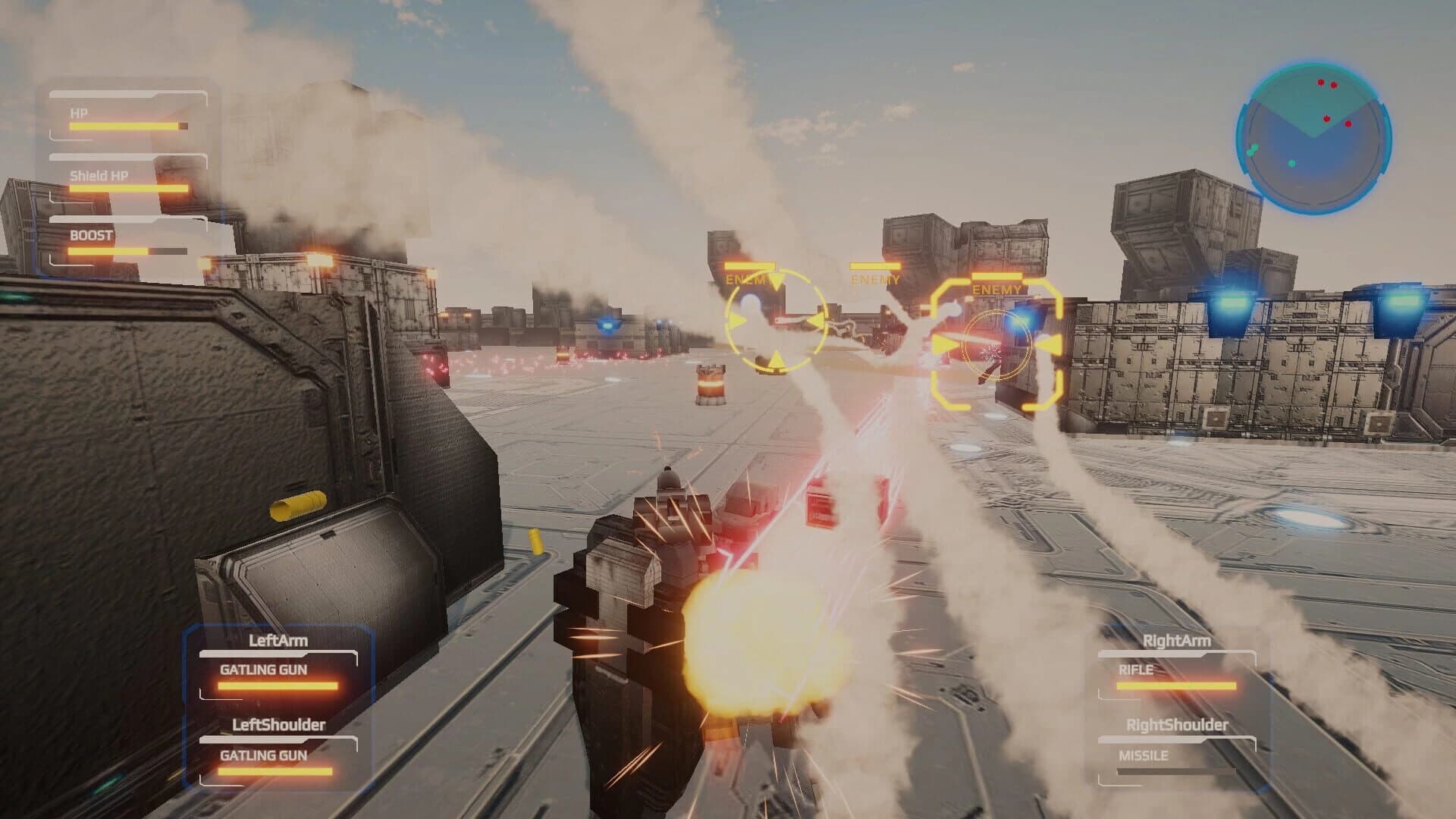SteelMechBattle screenshot 1