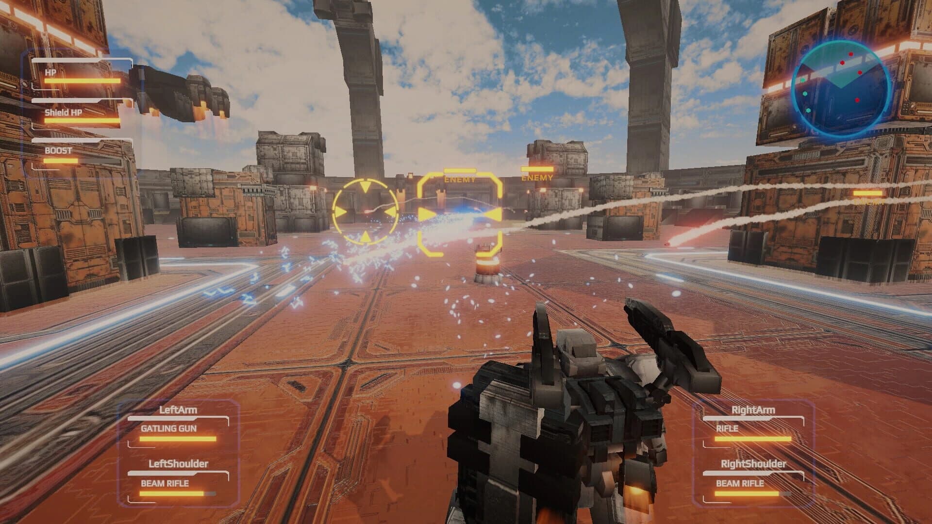 SteelMechBattle screenshot 2