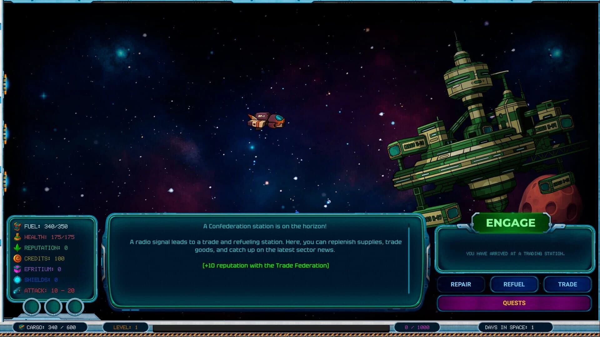 Stellar Freight: Echoes of the Void screenshot 2