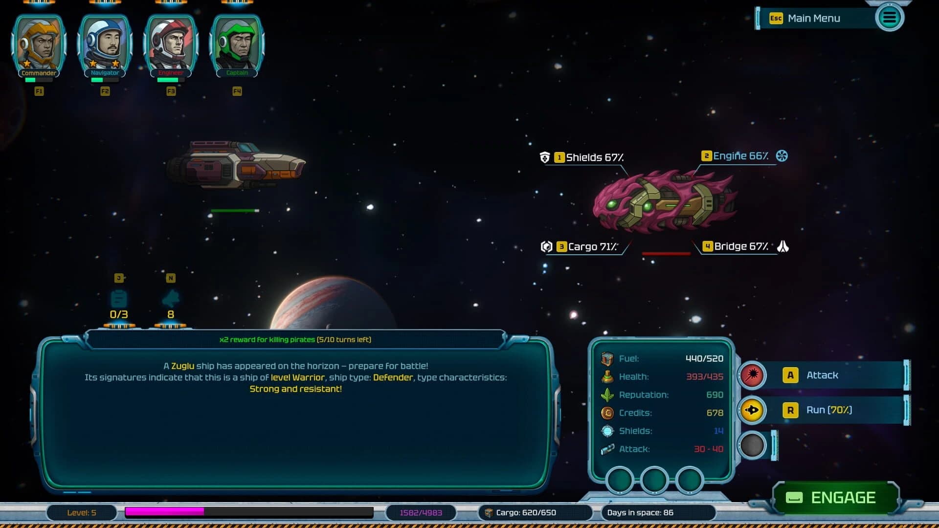 Stellar Freight: Endless Horizon screenshot 1