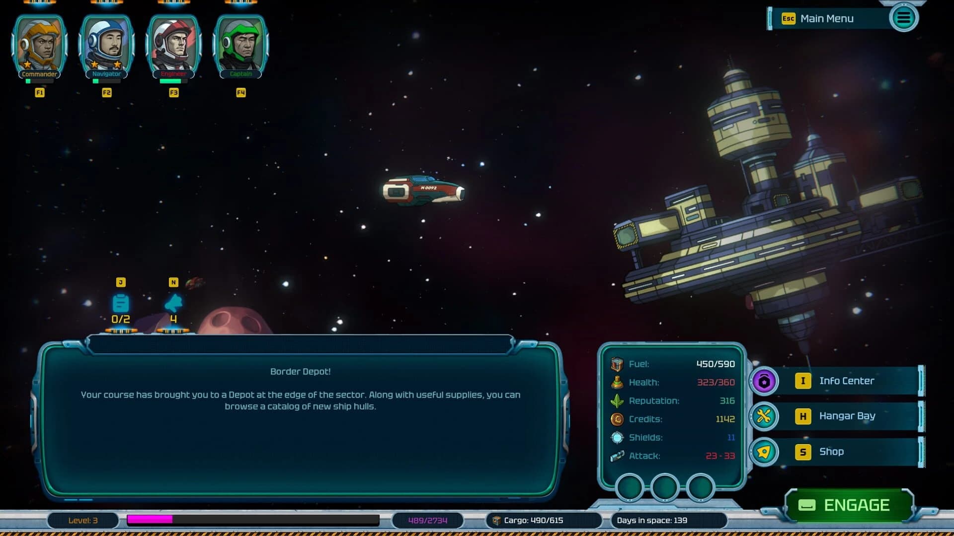 Stellar Freight: Endless Horizon screenshot 2