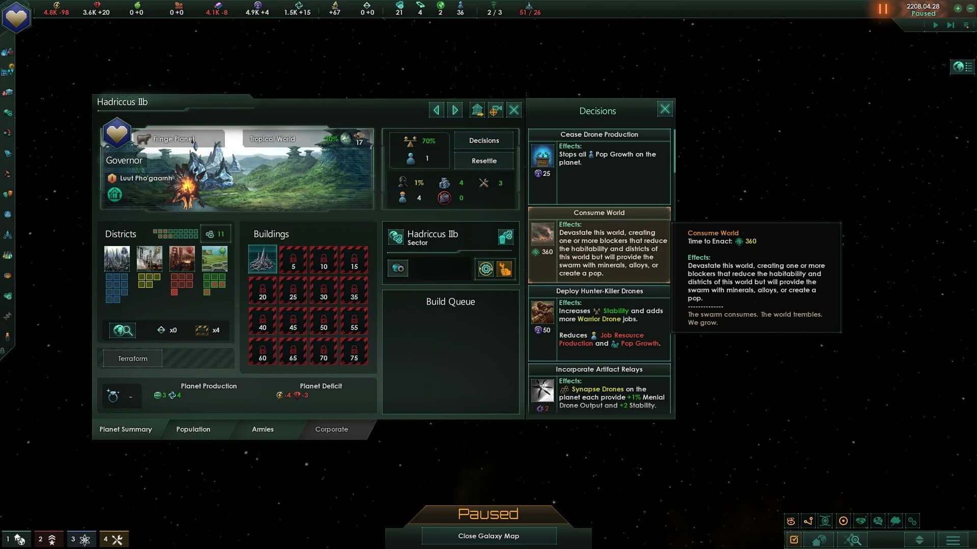Stellaris: Lithoids screenshot 1