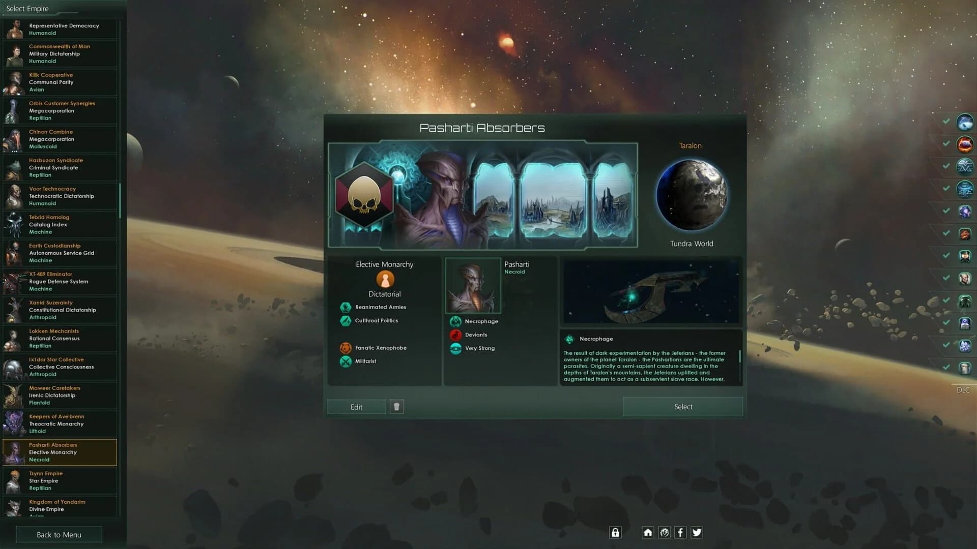 Stellaris: Necroids Species Pack screenshot 4