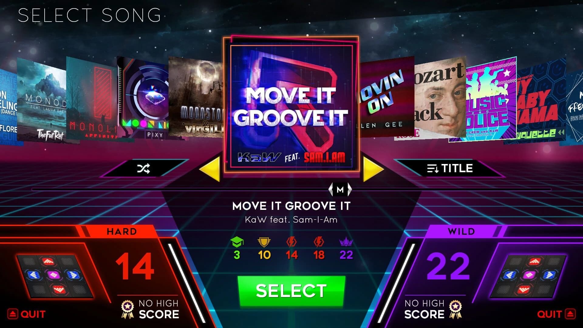 StepManiaX screenshot 1