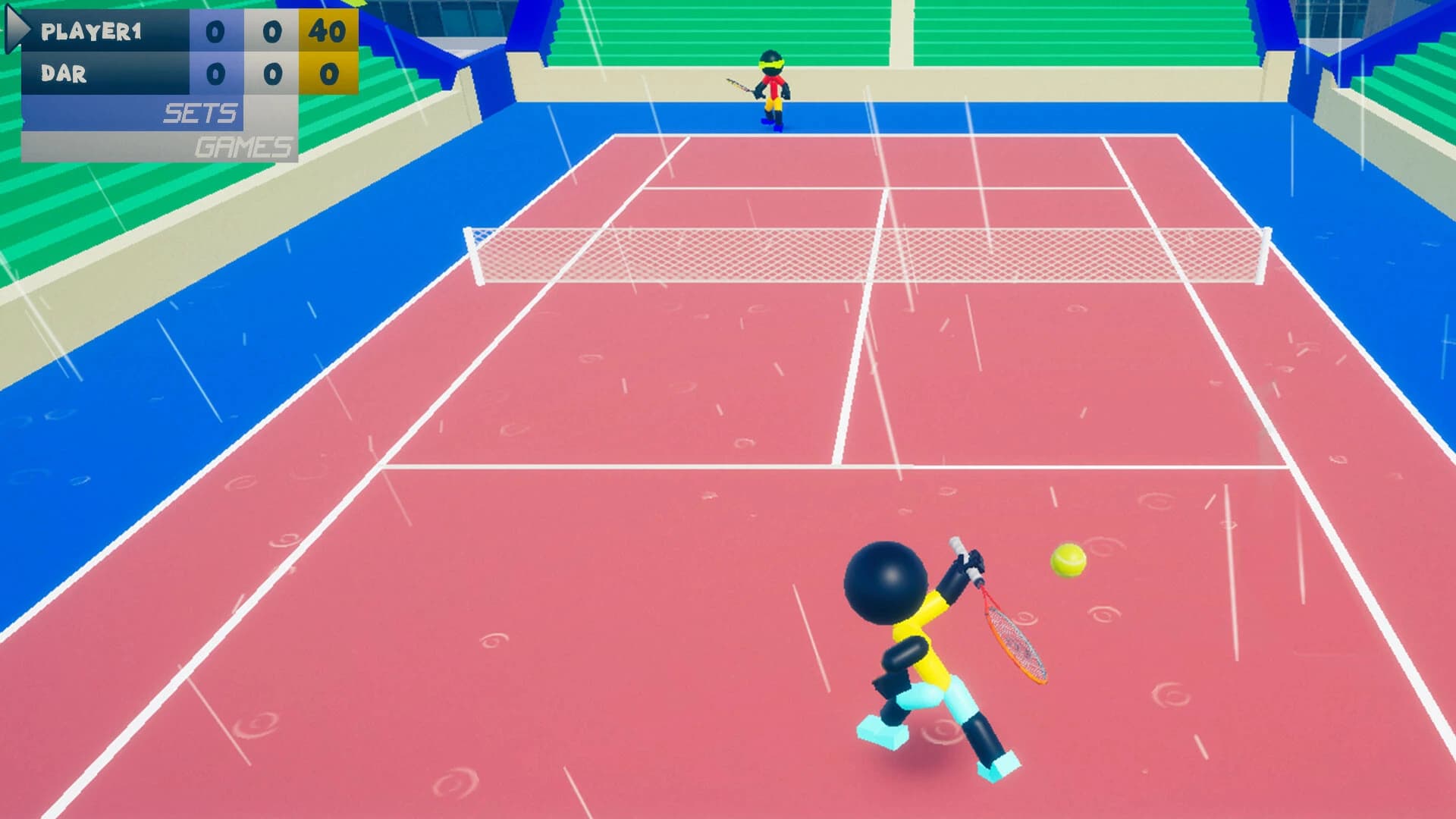 Stickman 3D Tennis: Deluxe screenshot 4