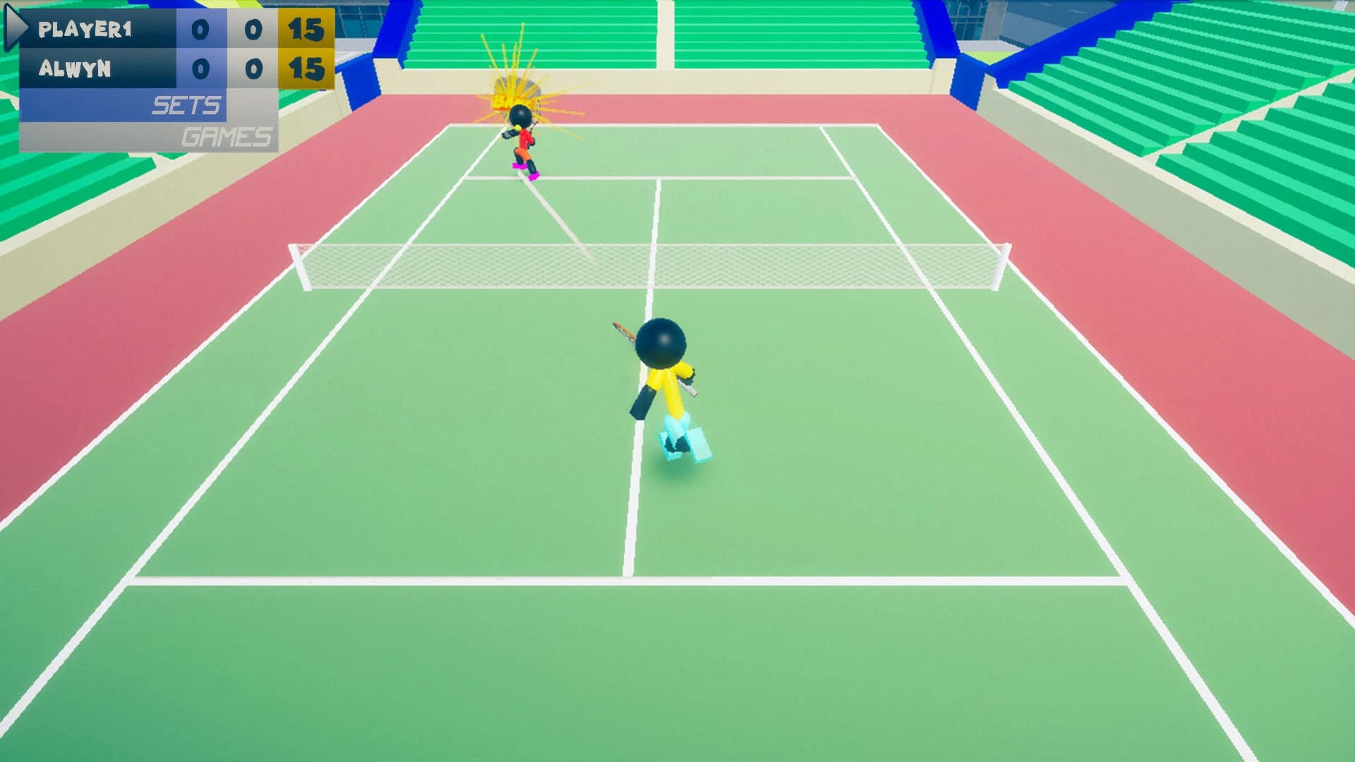 Stickman 3D Tennis: Deluxe screenshot 7