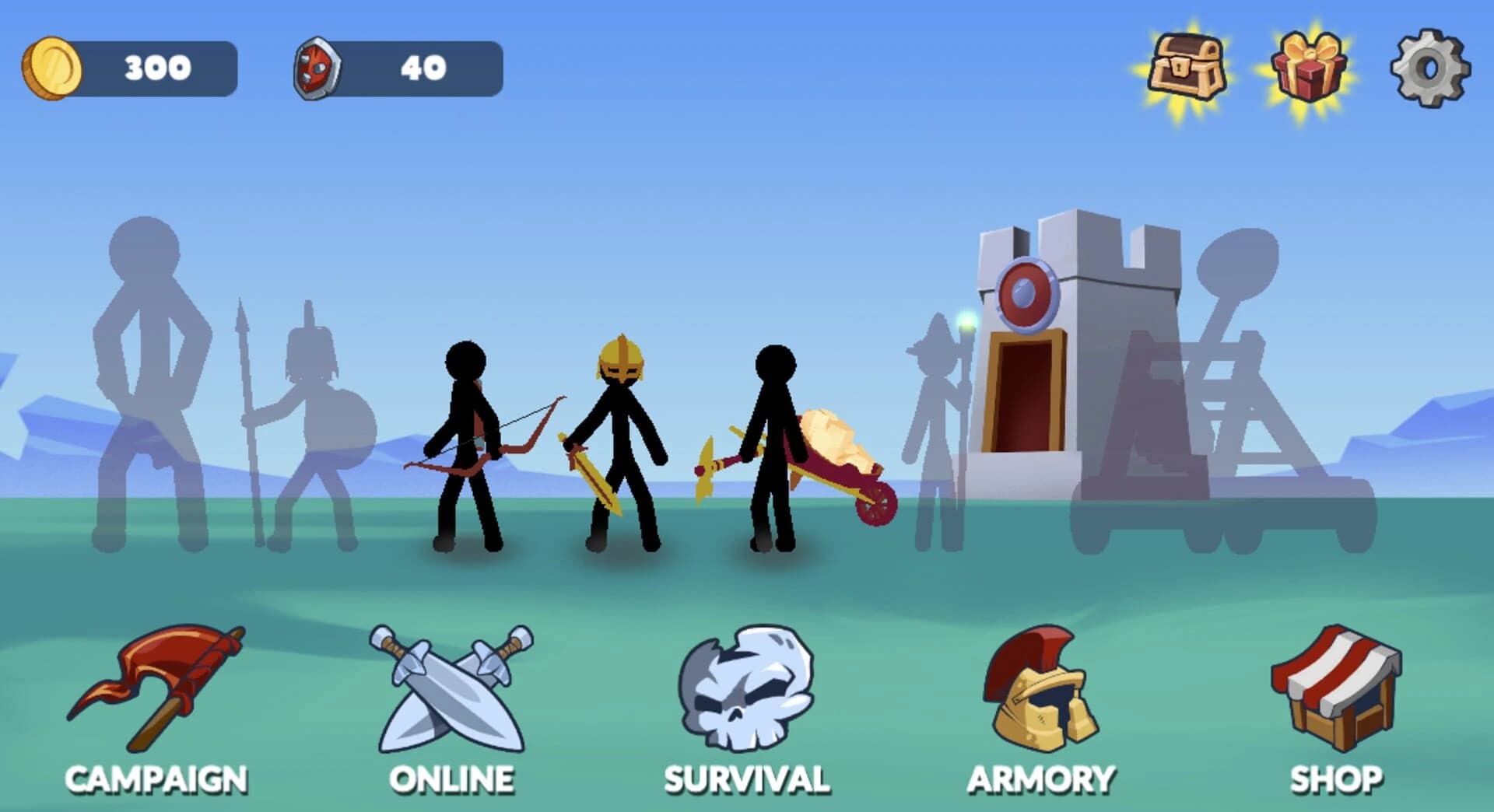 Stickman Clans screenshot 1