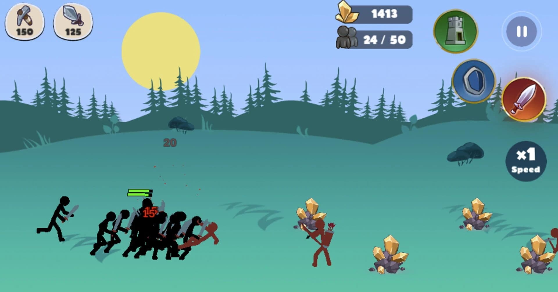 Stickman Clans screenshot 2