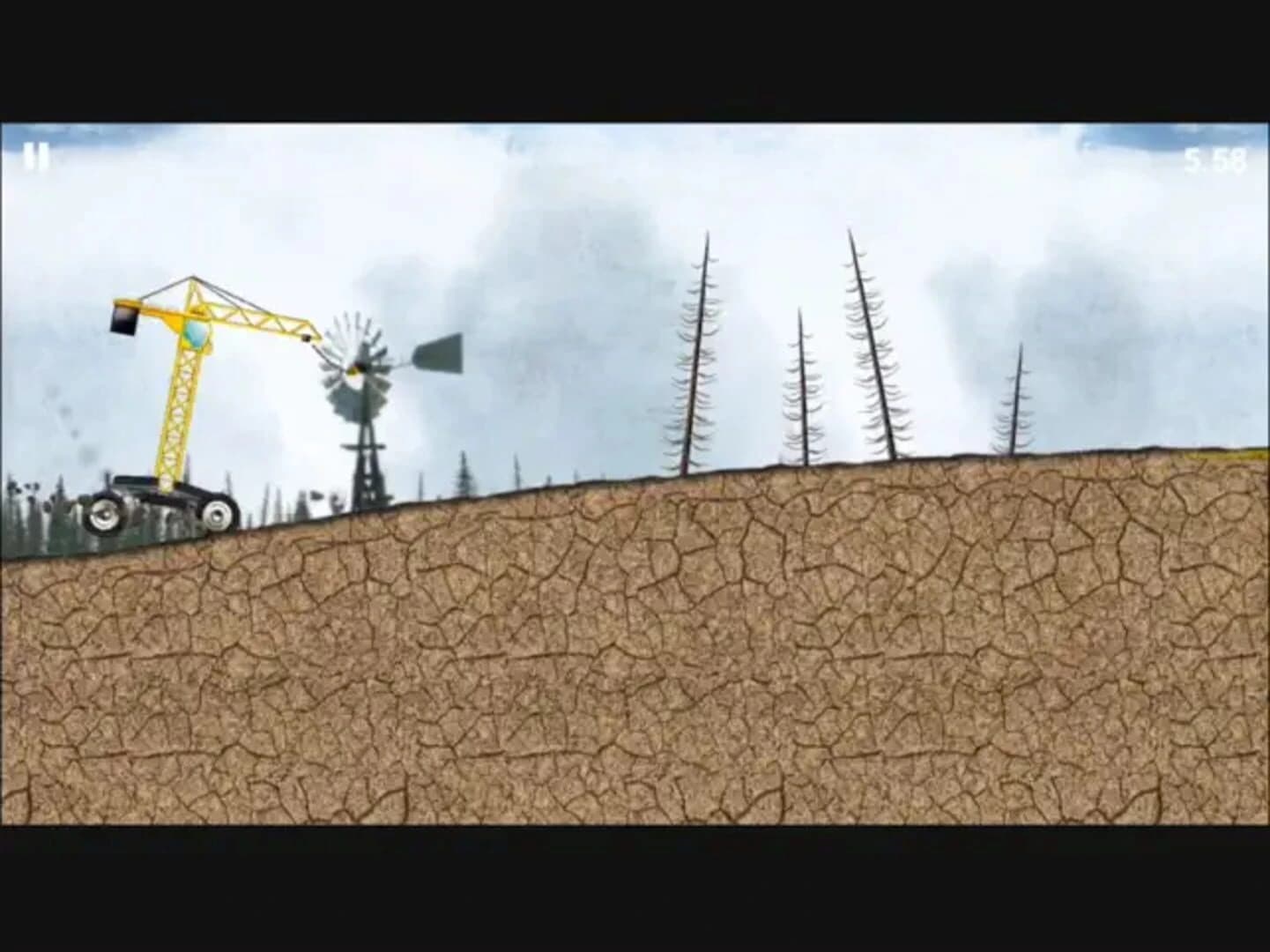 Stickman Downhill Monstertruck screenshot 3