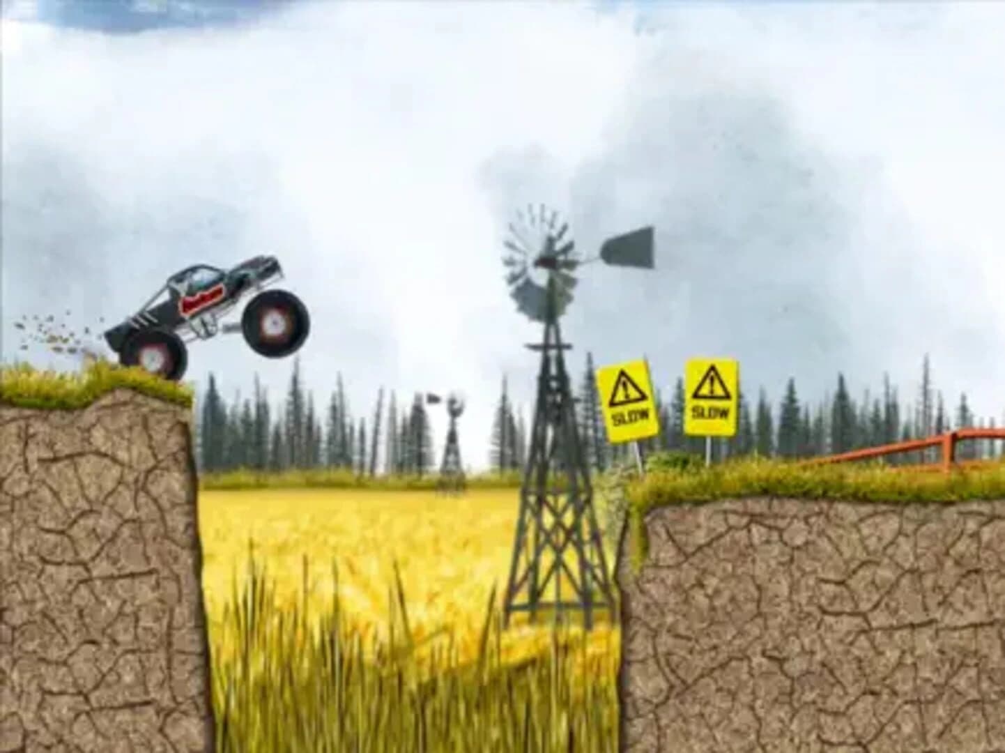 Stickman Downhill Monstertruck screenshot 2