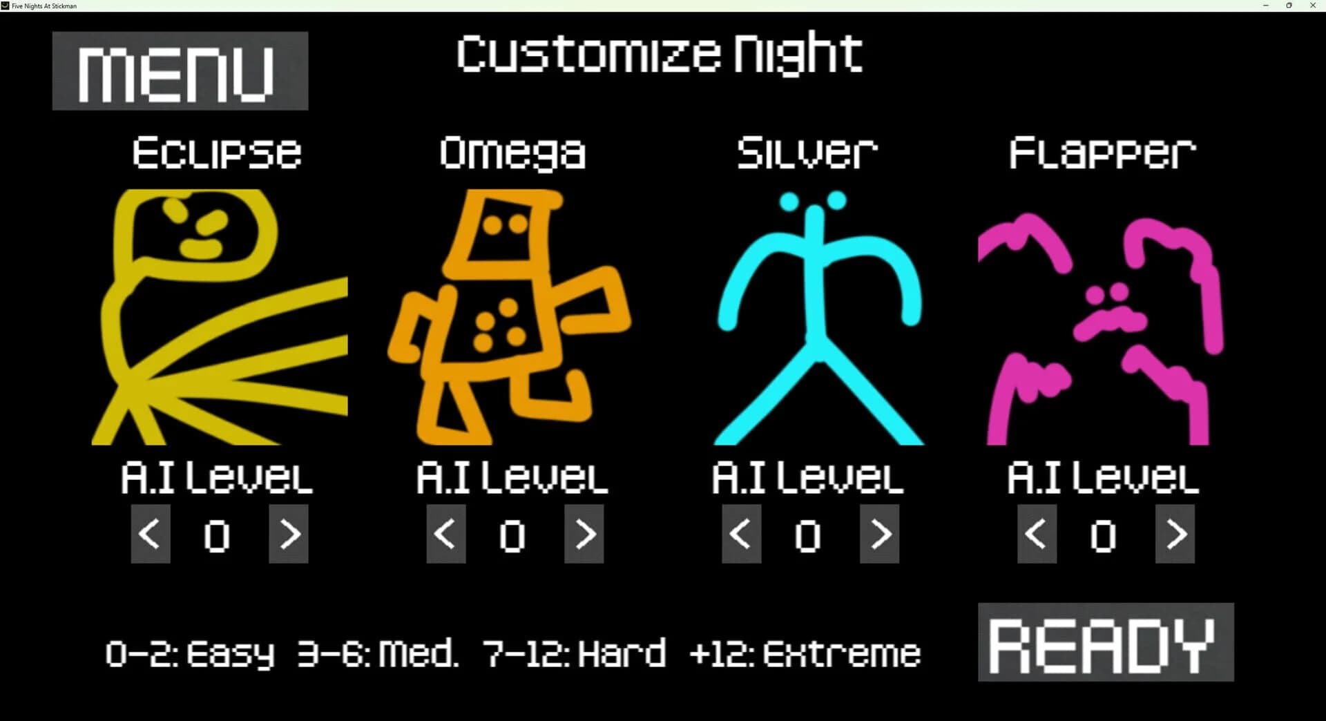 Stickman Five Nights Survival screenshot 3