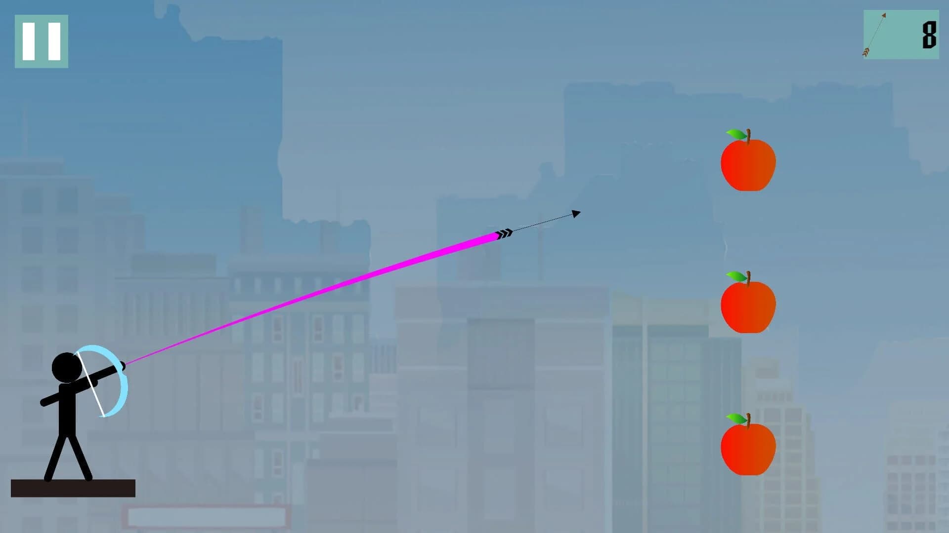 Stickman - Killer of Apples screenshot 3