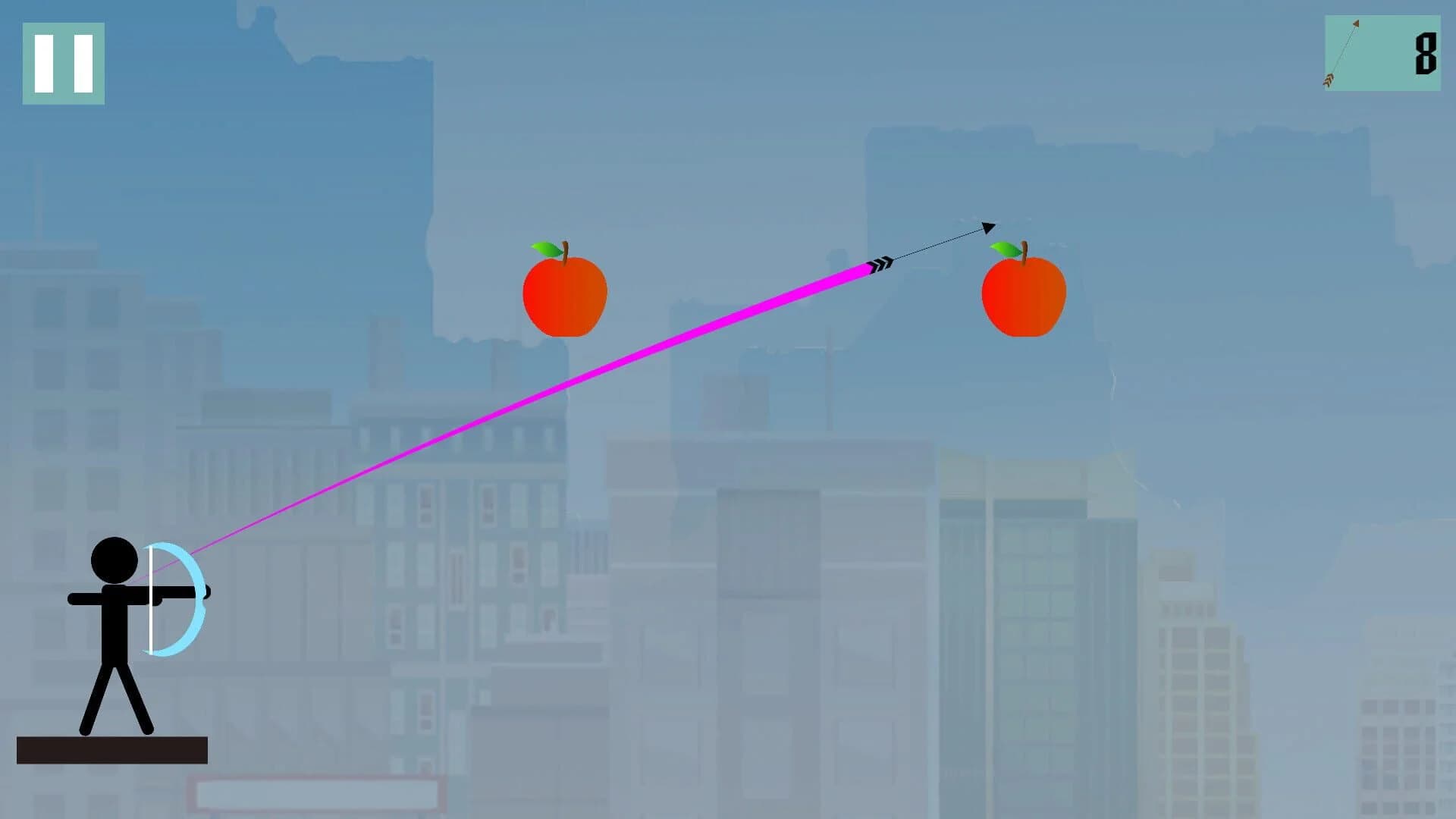 Stickman - Killer of Apples screenshot 5