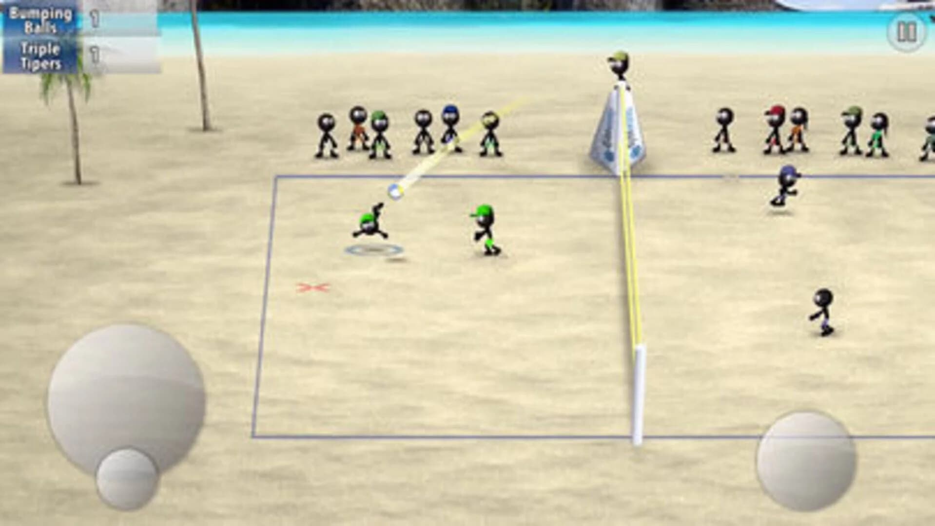 Stickman Volleyball screenshot 1