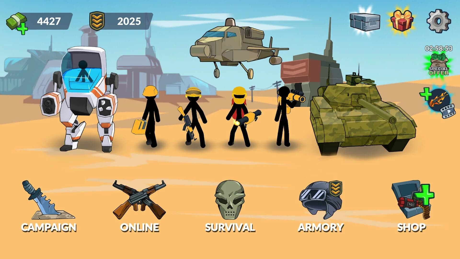 Stickman World Battle screenshot 2