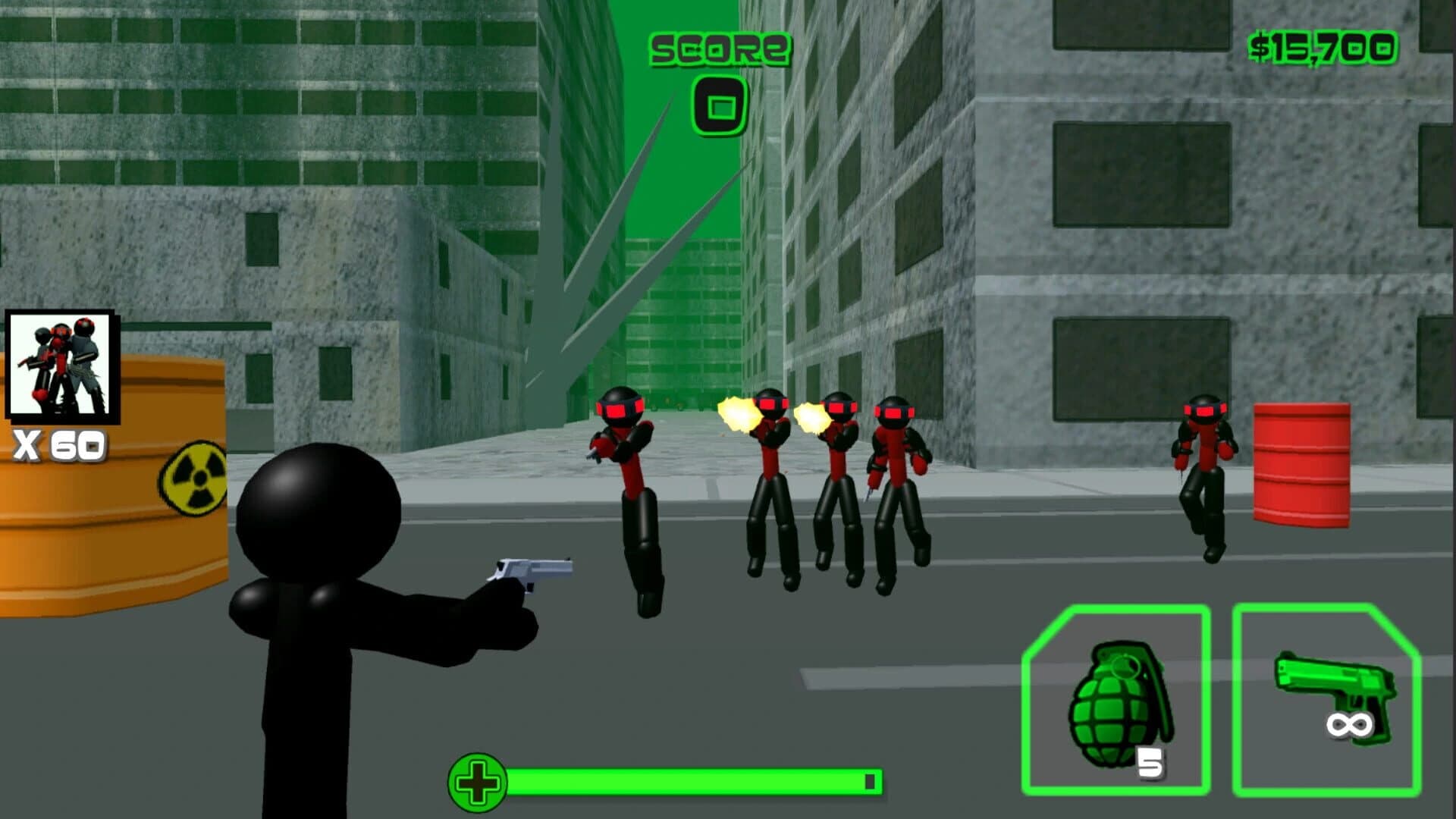 Stickman Zombie Shooting 3D screenshot 3
