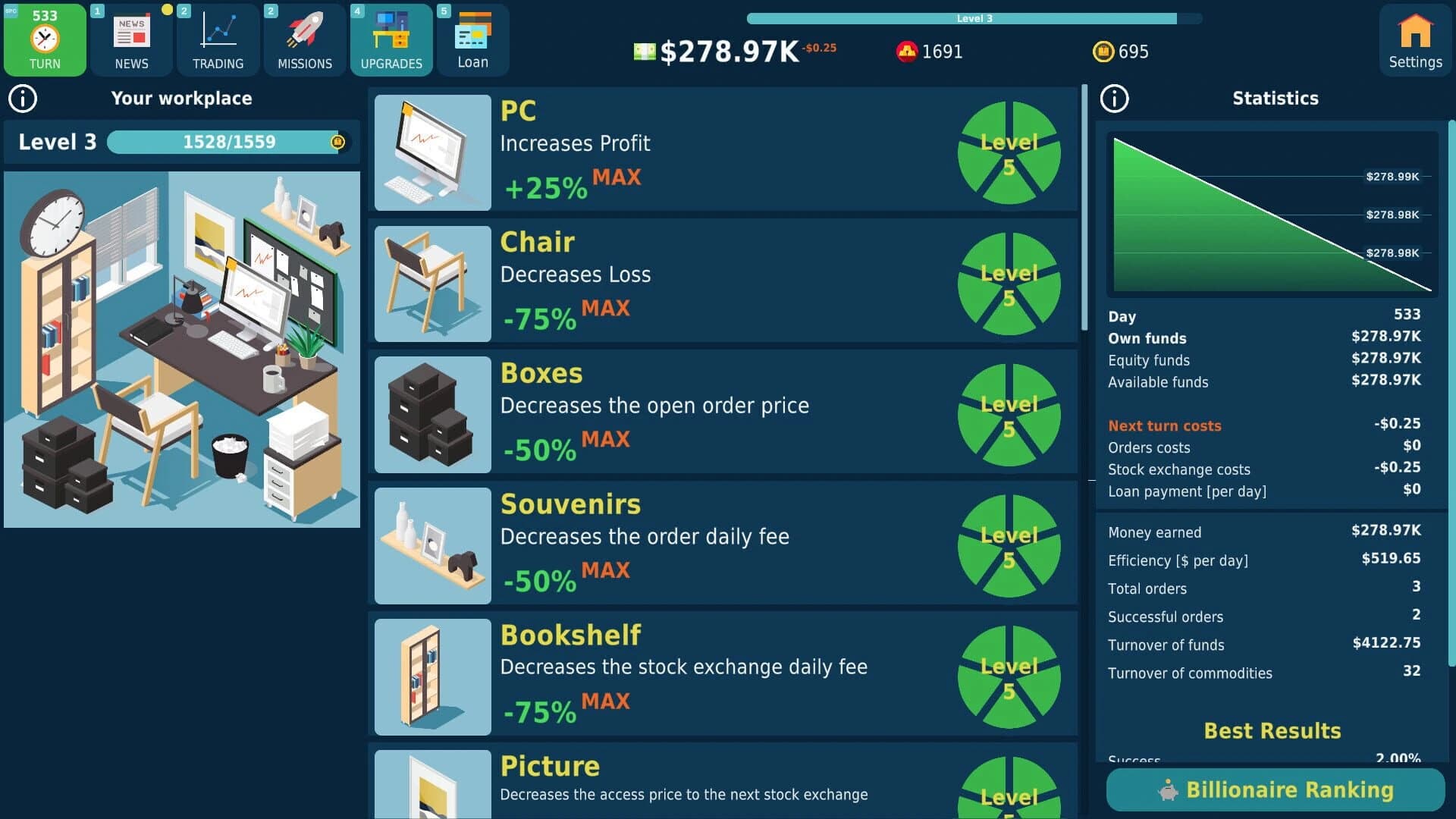 Stock Exchange Game screenshot 4